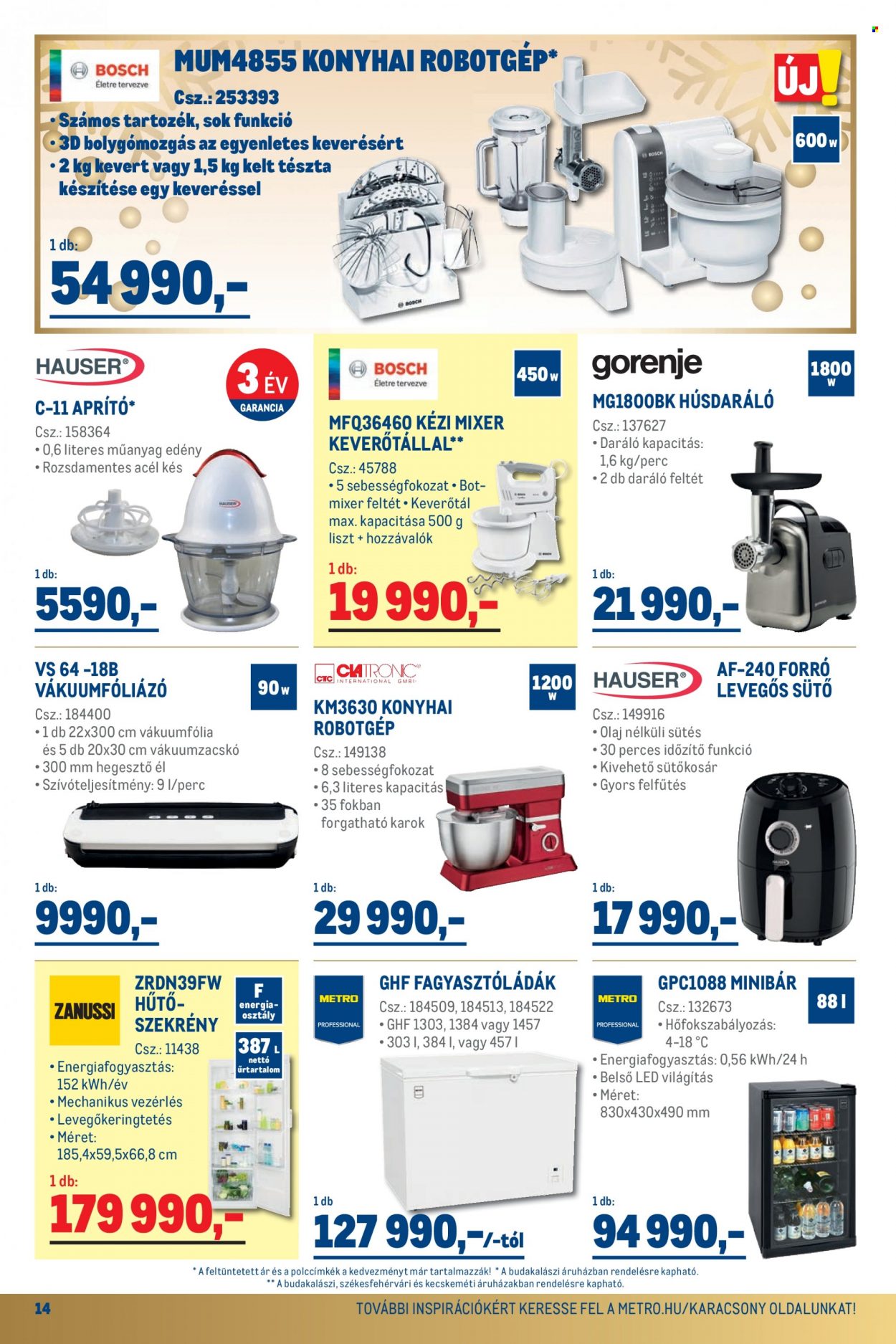 Metro akciós újságok - 2022.11.16 - 2022.11.29. Oldal 14