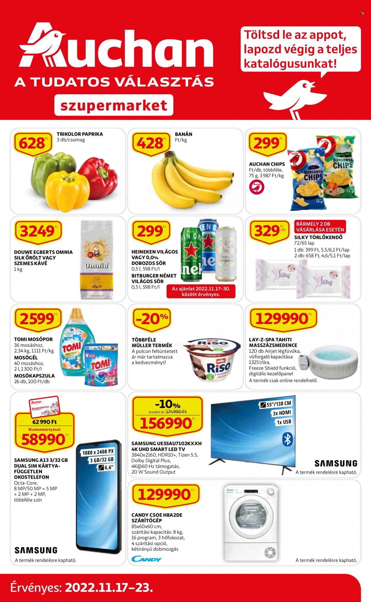 Auchan akciós újságok - 2022.11.17 - 2022.11.23. Oldal 1