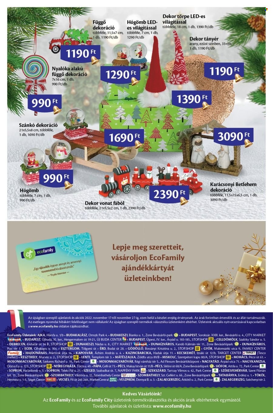EcoFamily akciós újságok - 2022.11.17 - 2022.11.27. Oldal 16