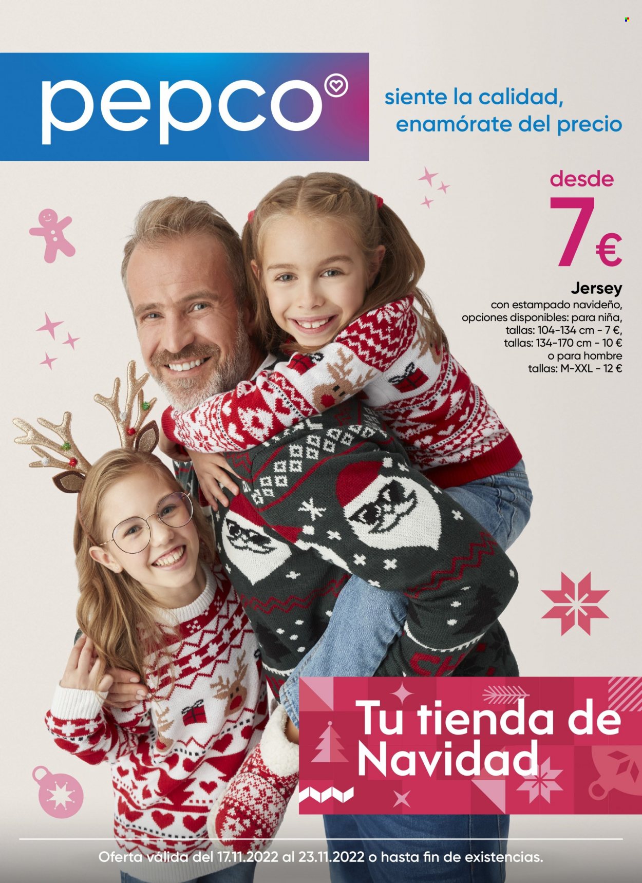 Pepco akciós újságok - 2022.11.17 - 2022.11.23. Oldal 1