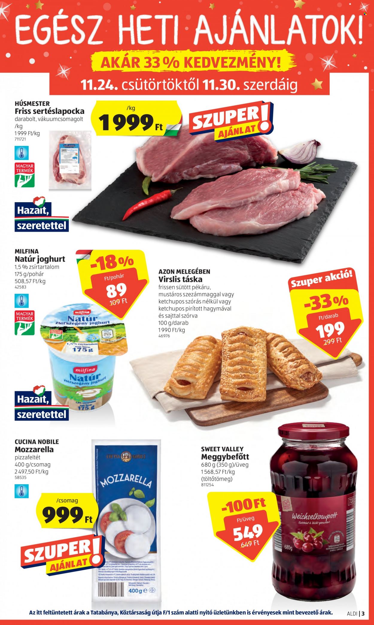Aldi akciós újságok - 2022.11.24 - 2022.11.30. Oldal 3