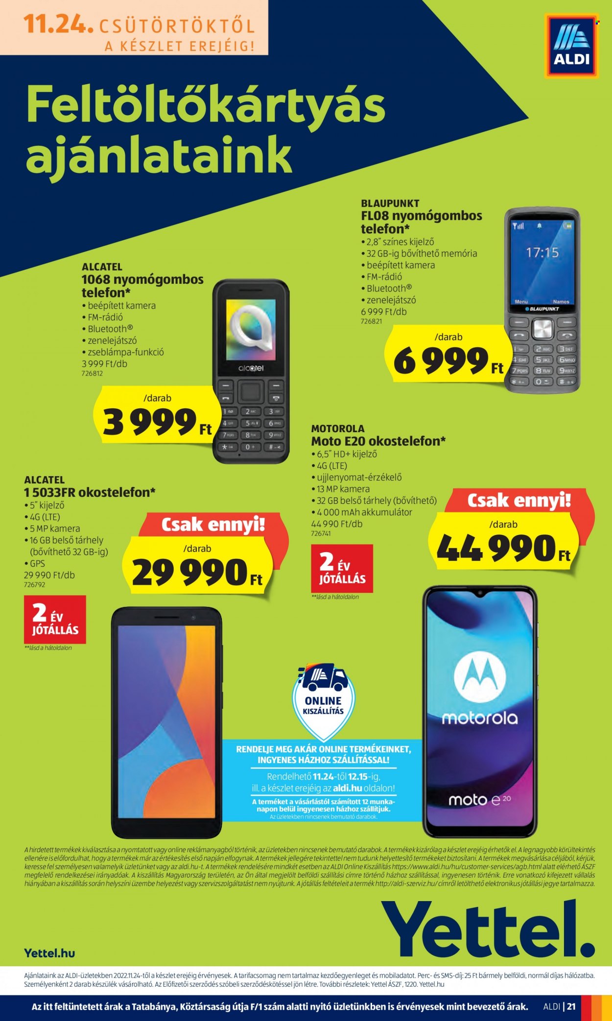 Aldi akciós újságok - 2022.11.24 - 2022.11.30. Oldal 21