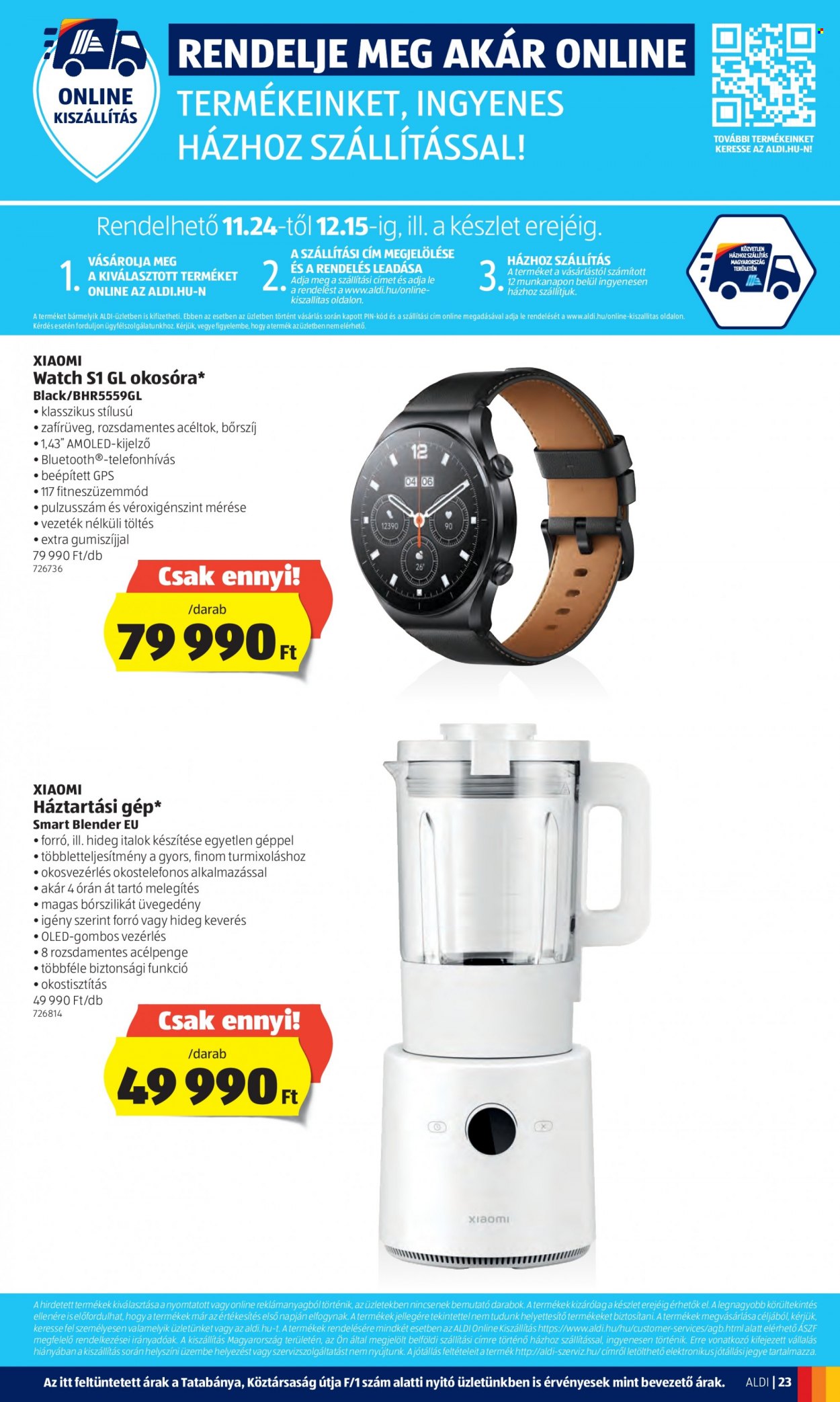 Aldi akciós újságok - 2022.11.24 - 2022.11.30. Oldal 23