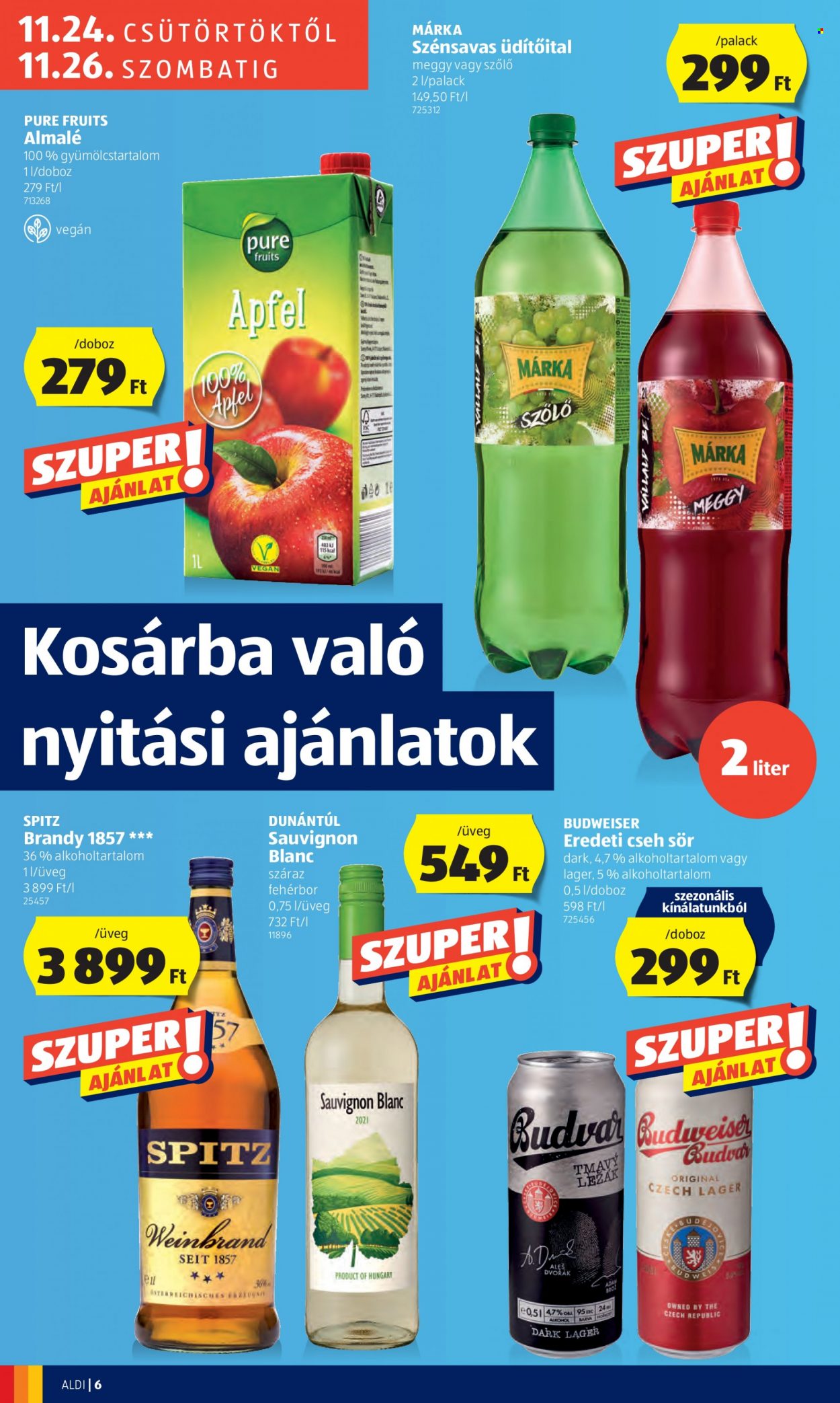 Aldi akciós újságok - 2022.11.24 - 2022.11.26. Oldal 6