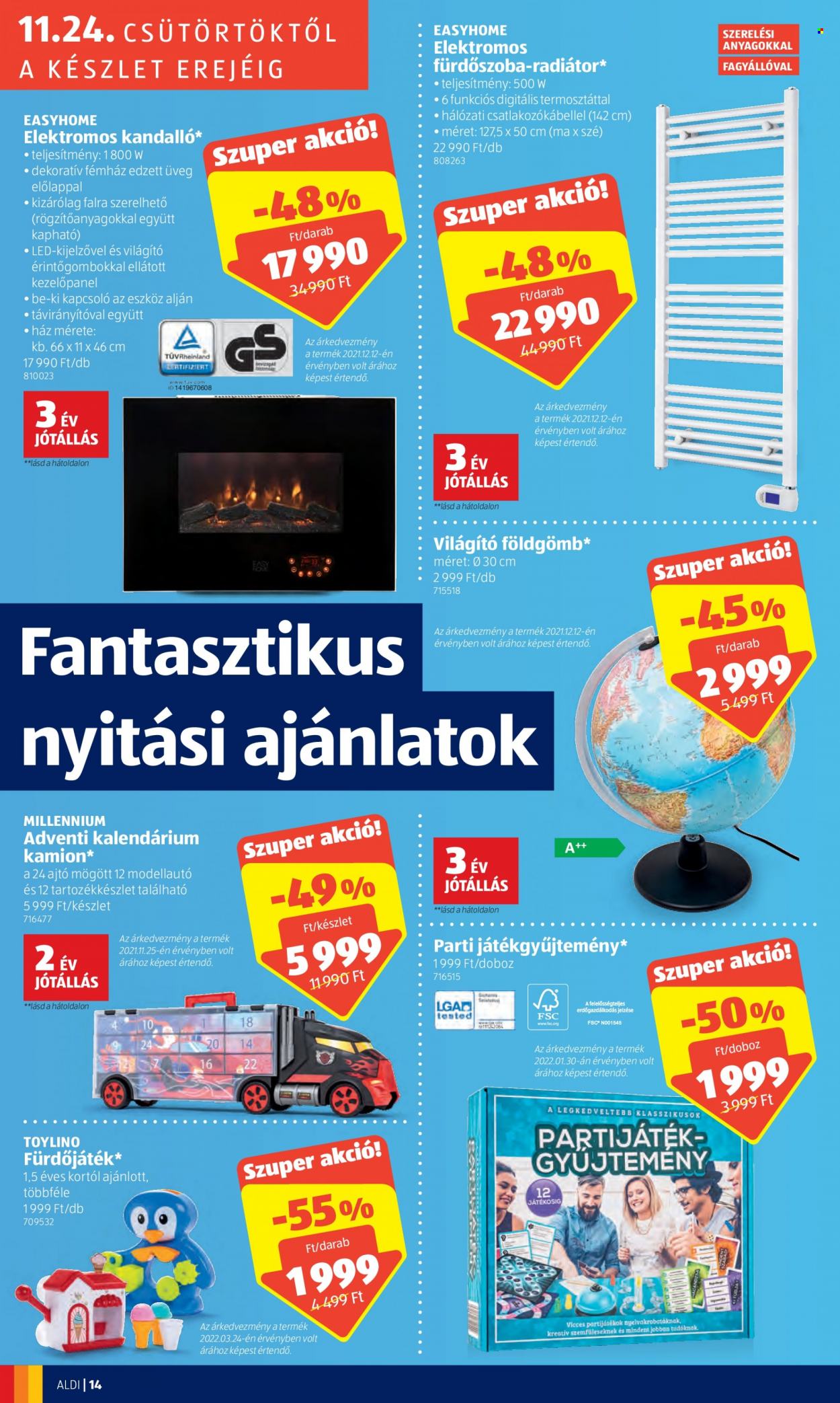 Aldi akciós újságok - 2022.11.24 - 2022.11.26. Oldal 14