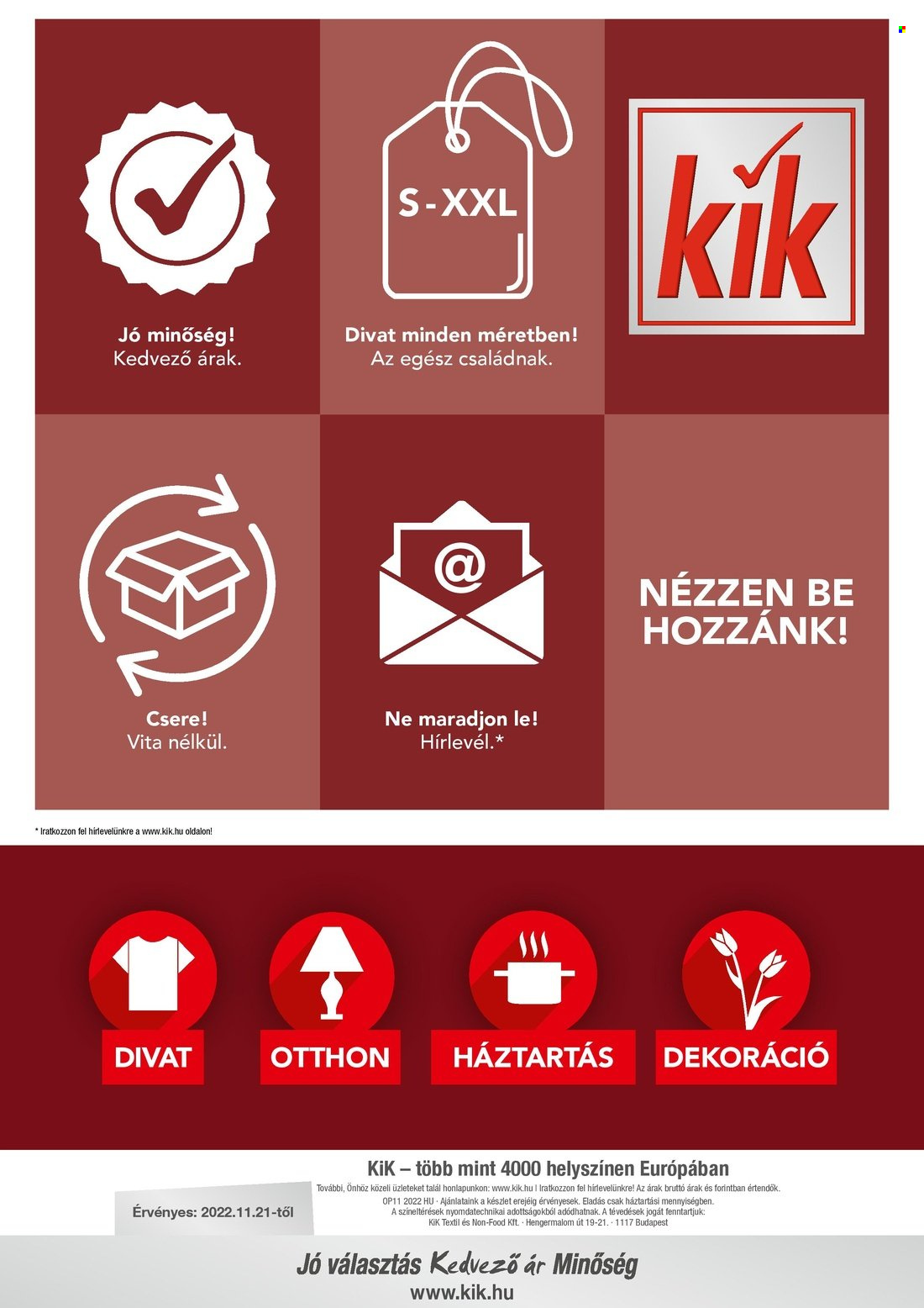 Kik akciós újságok. Oldal 15