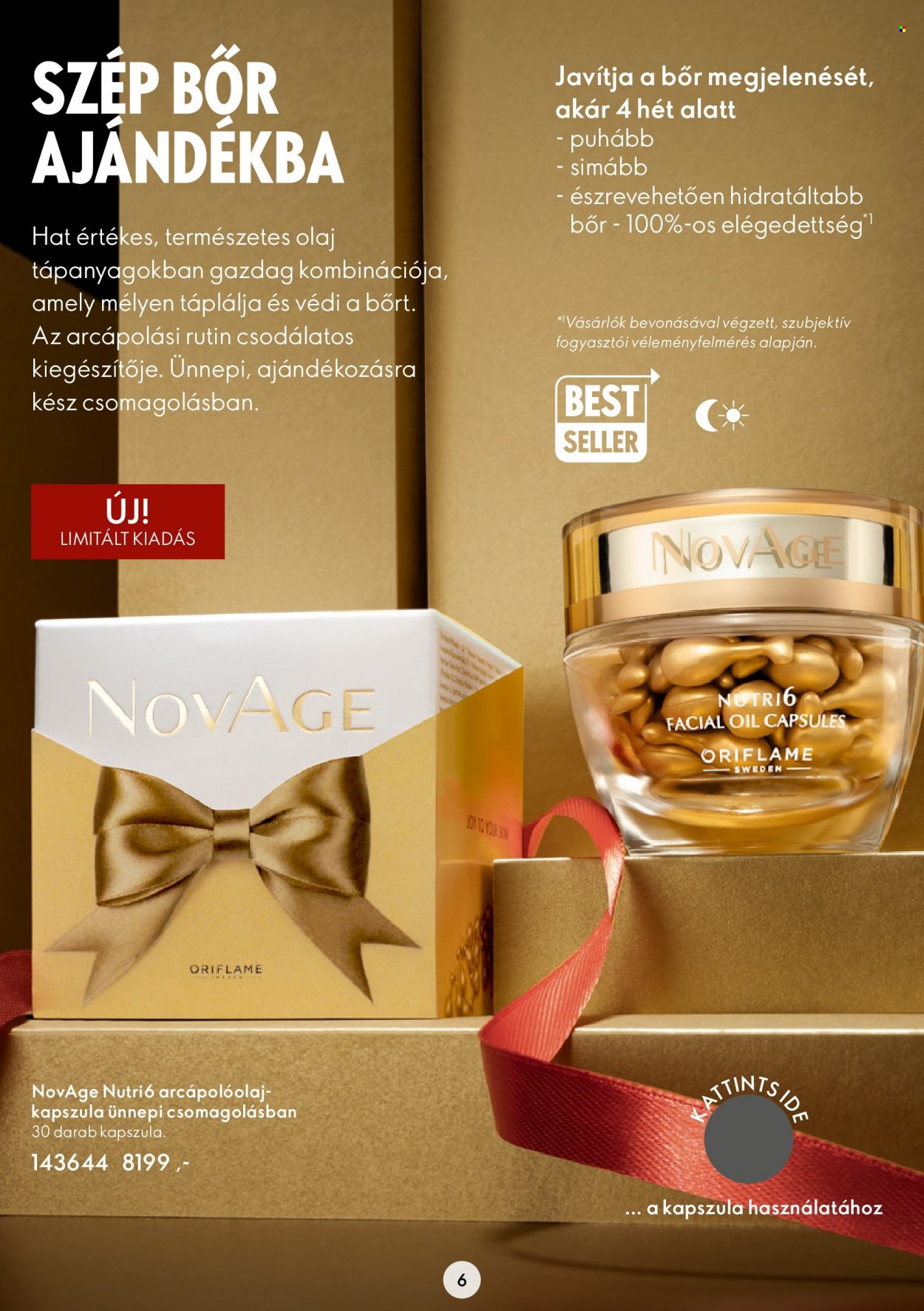 Oriflame akciós újságok - 2022.11.19 - 2022.12.09. Oldal 6