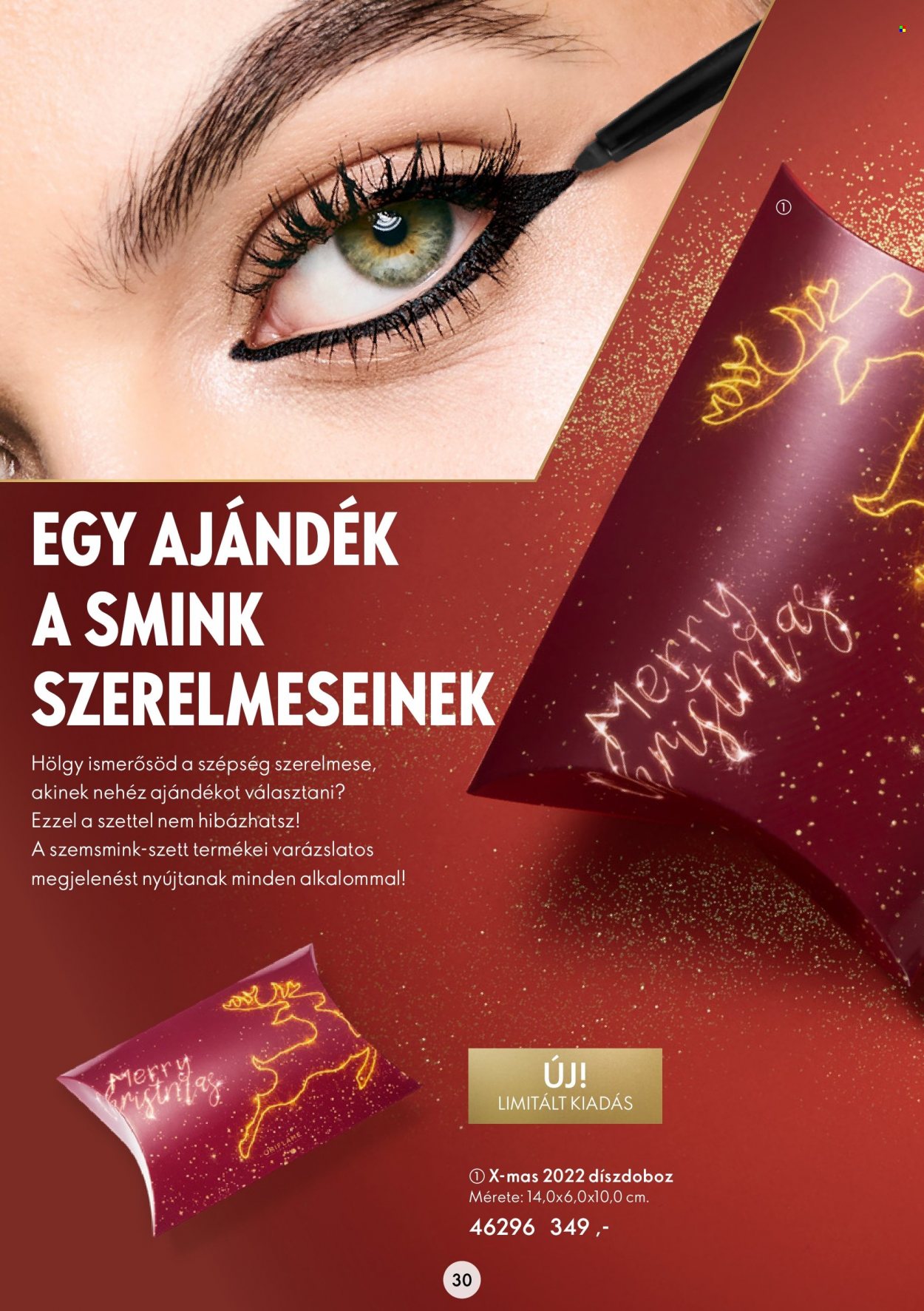 Oriflame akciós újságok - 2022.11.19 - 2022.12.09. Oldal 30