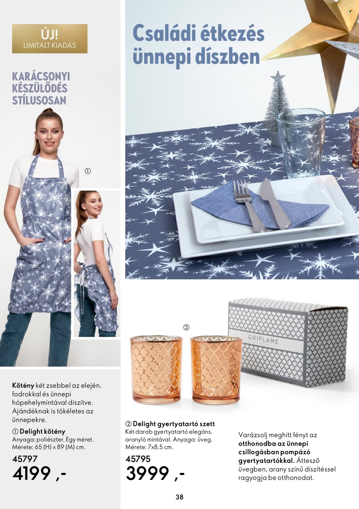 Oriflame akciós újságok - 2022.11.19 - 2022.12.09. Oldal 38