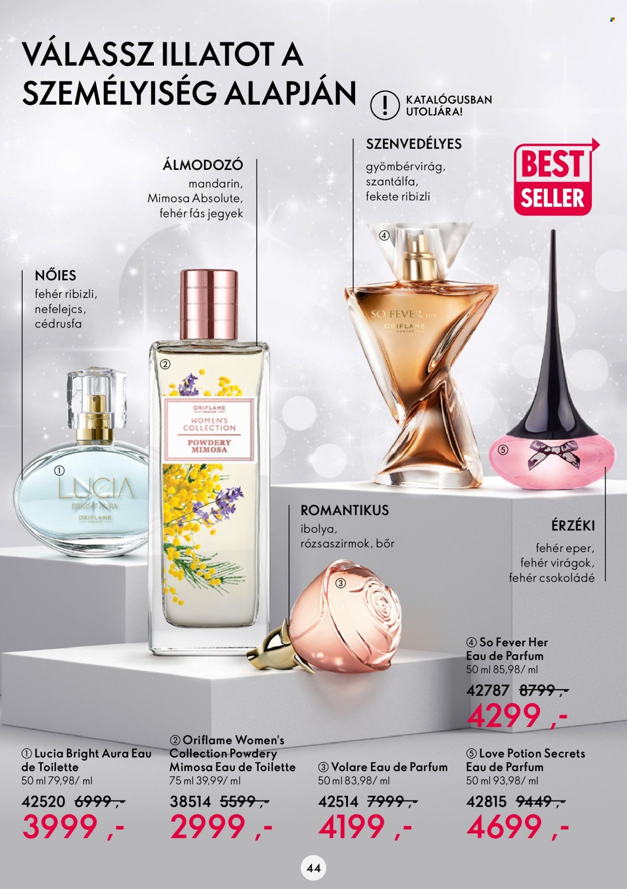 Oriflame akciós újságok - 2022.11.19 - 2022.12.09. Oldal 44