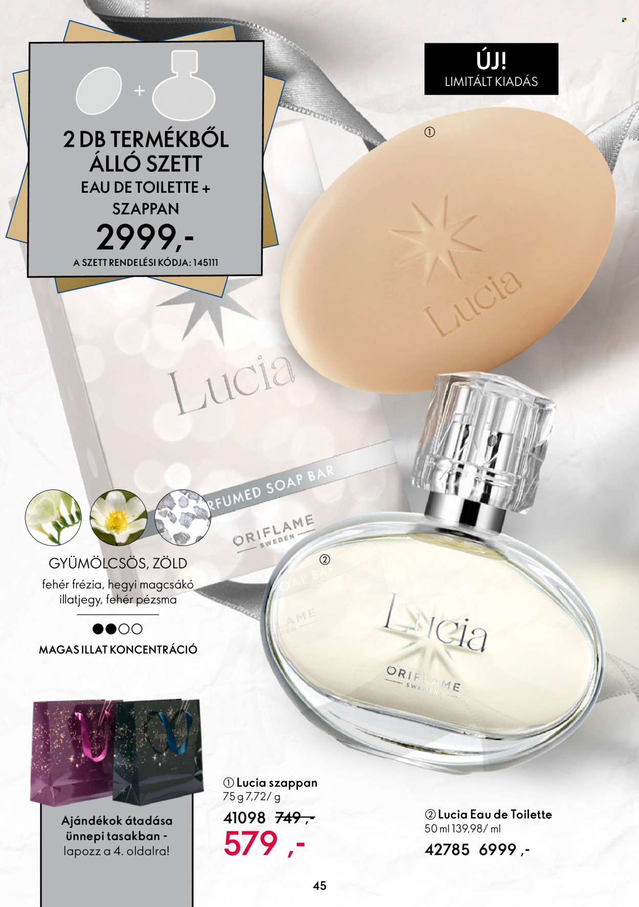 Oriflame akciós újságok - 2022.11.19 - 2022.12.09. Oldal 45