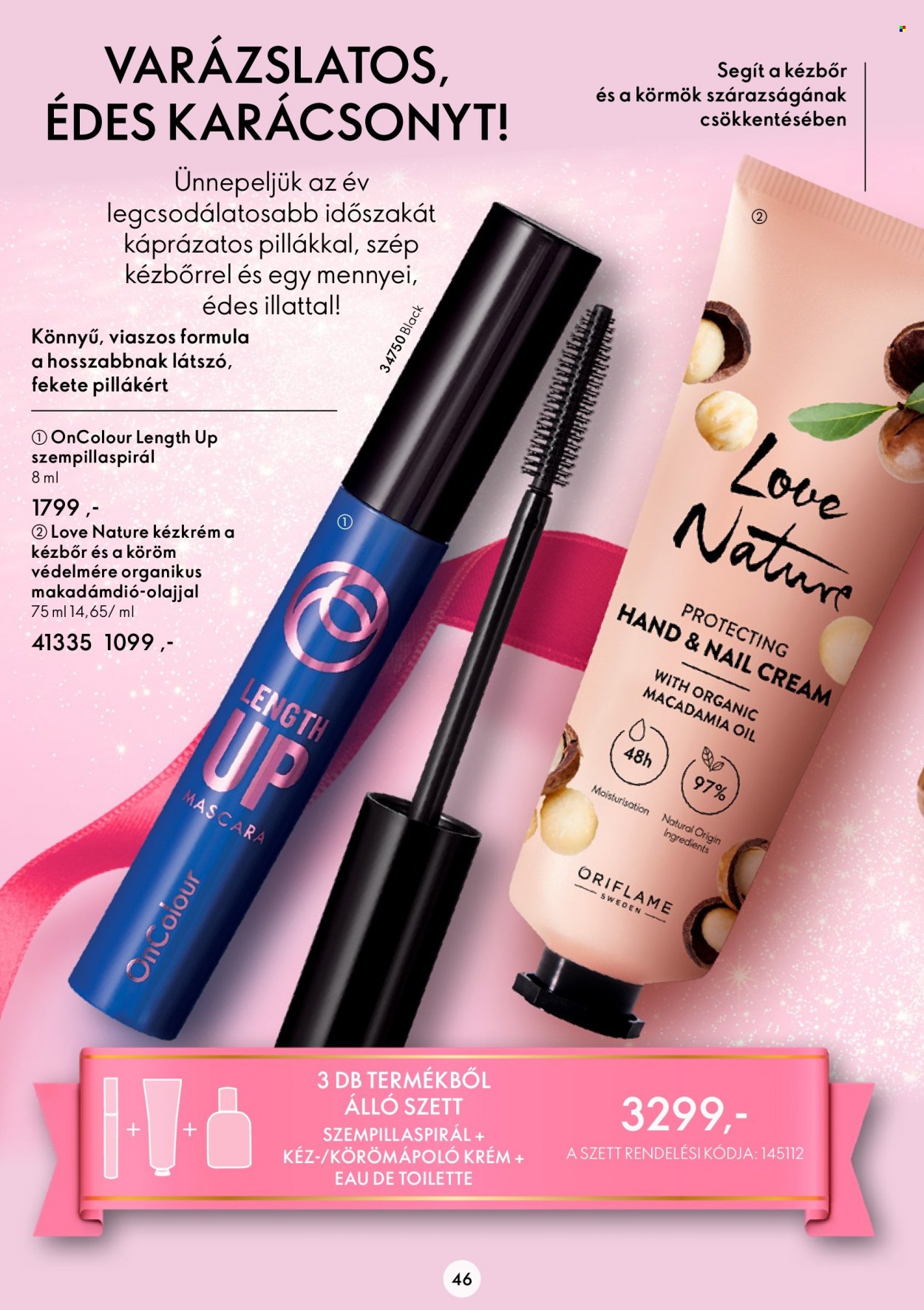 Oriflame akciós újságok - 2022.11.19 - 2022.12.09. Oldal 46