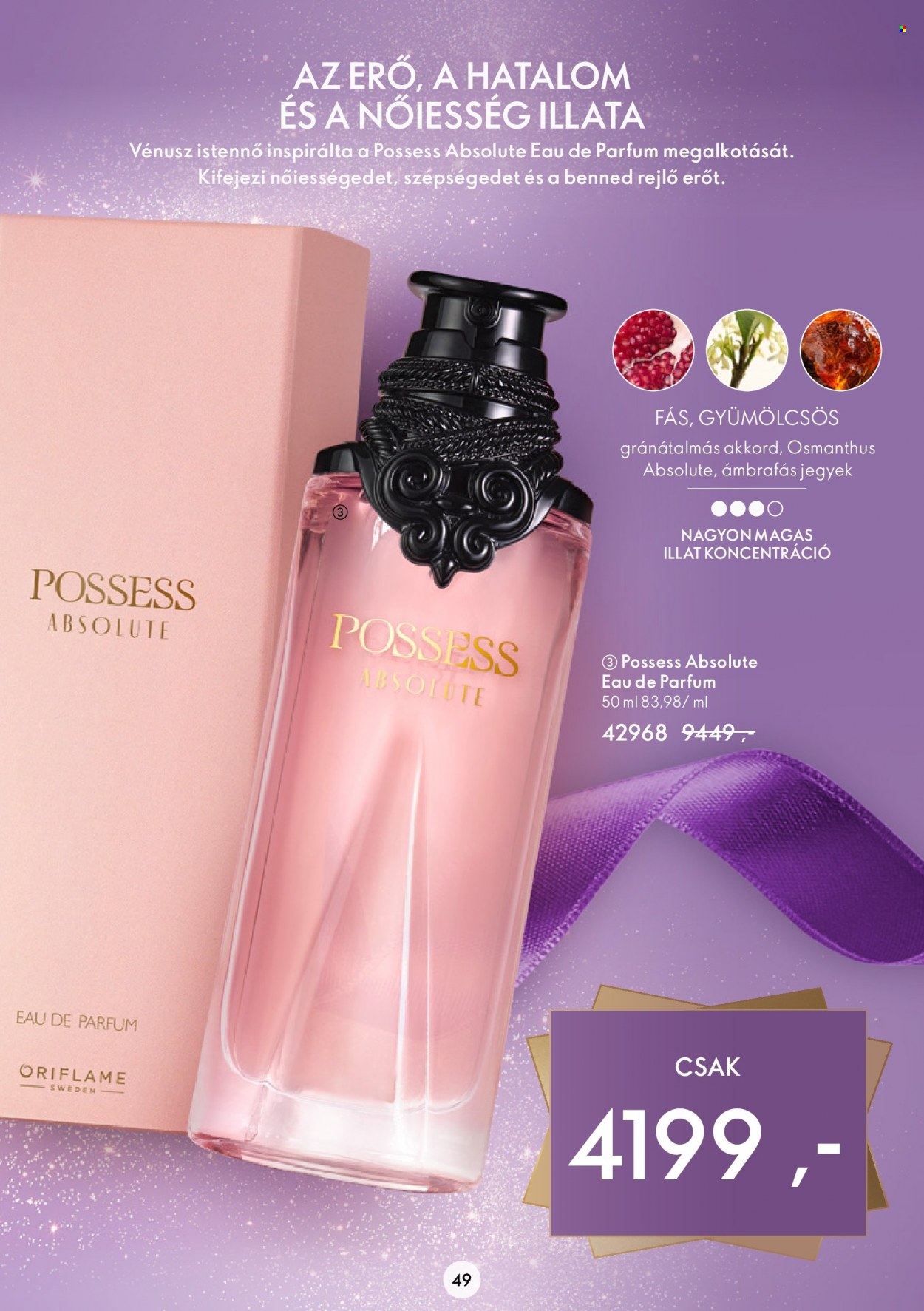 Oriflame akciós újságok - 2022.11.19 - 2022.12.09. Oldal 49