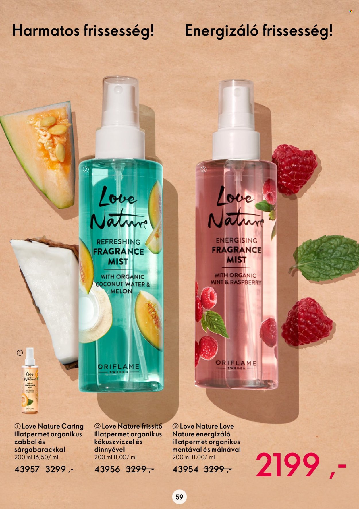 Oriflame akciós újságok - 2022.11.19 - 2022.12.09. Oldal 59