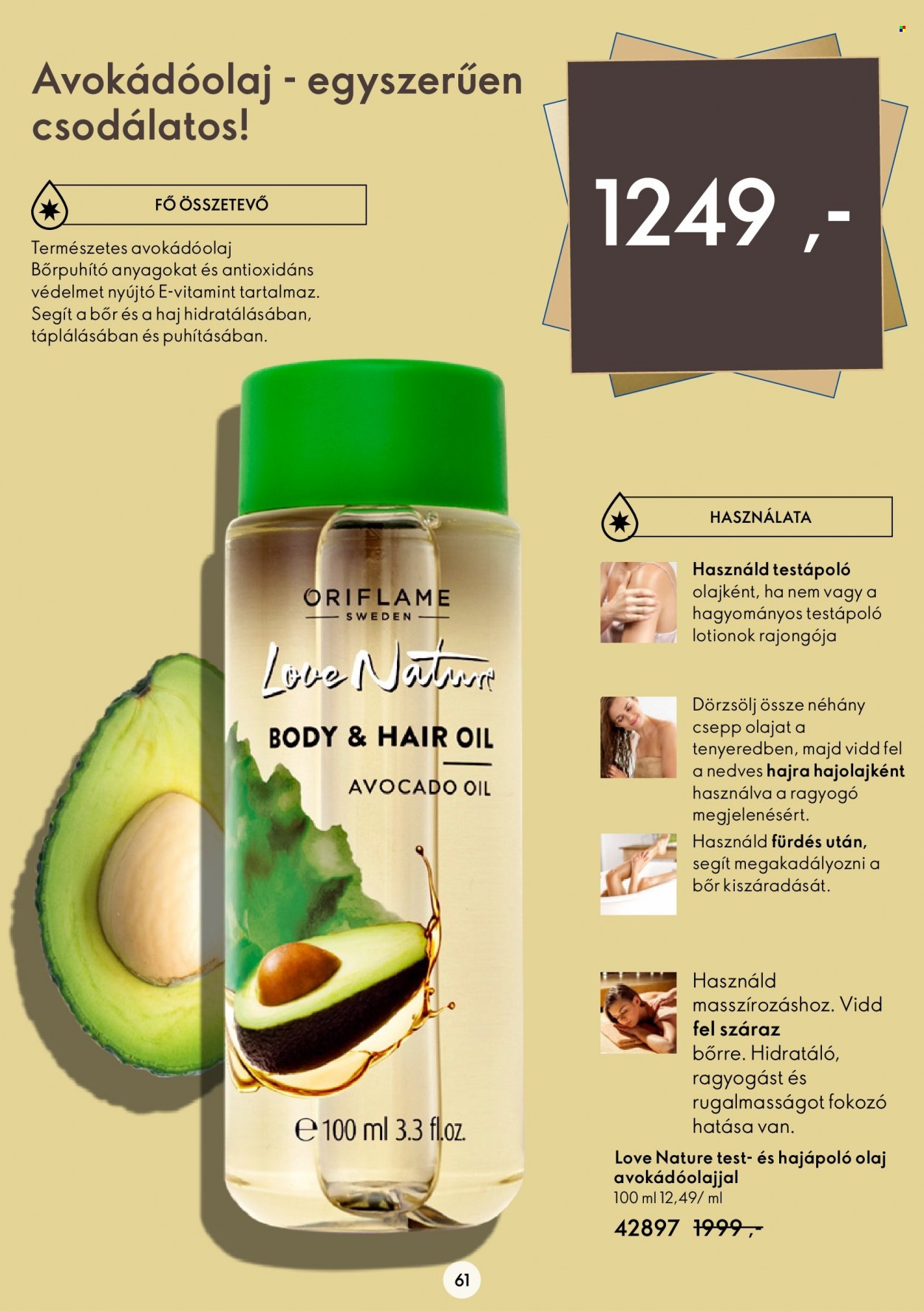 Oriflame akciós újságok - 2022.11.19 - 2022.12.09. Oldal 61