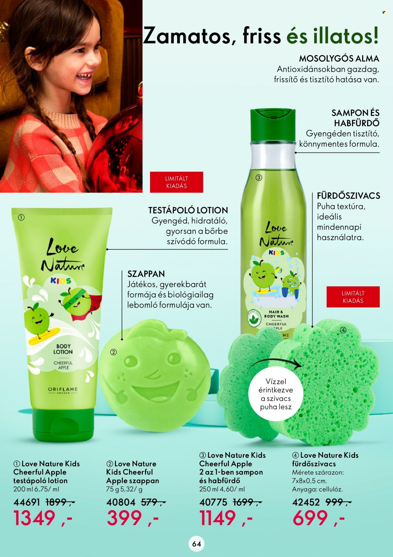 Oriflame akciós újságok - 2022.11.19 - 2022.12.09. Oldal 64