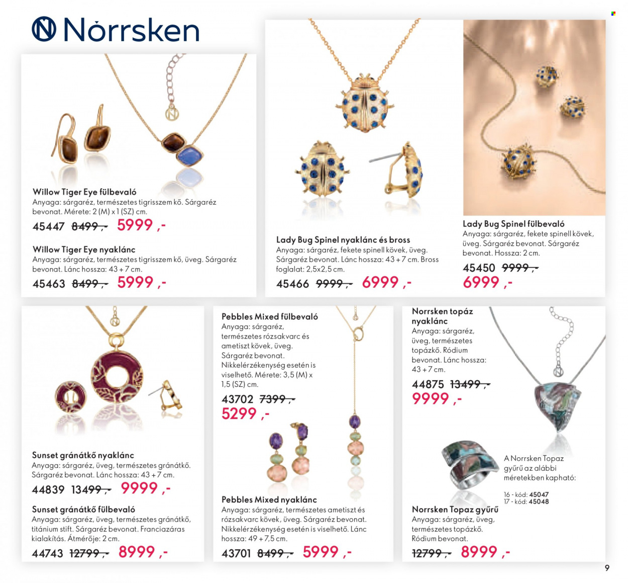Oriflame akciós újságok - 2022.11.19 - 2022.12.09. Oldal 9
