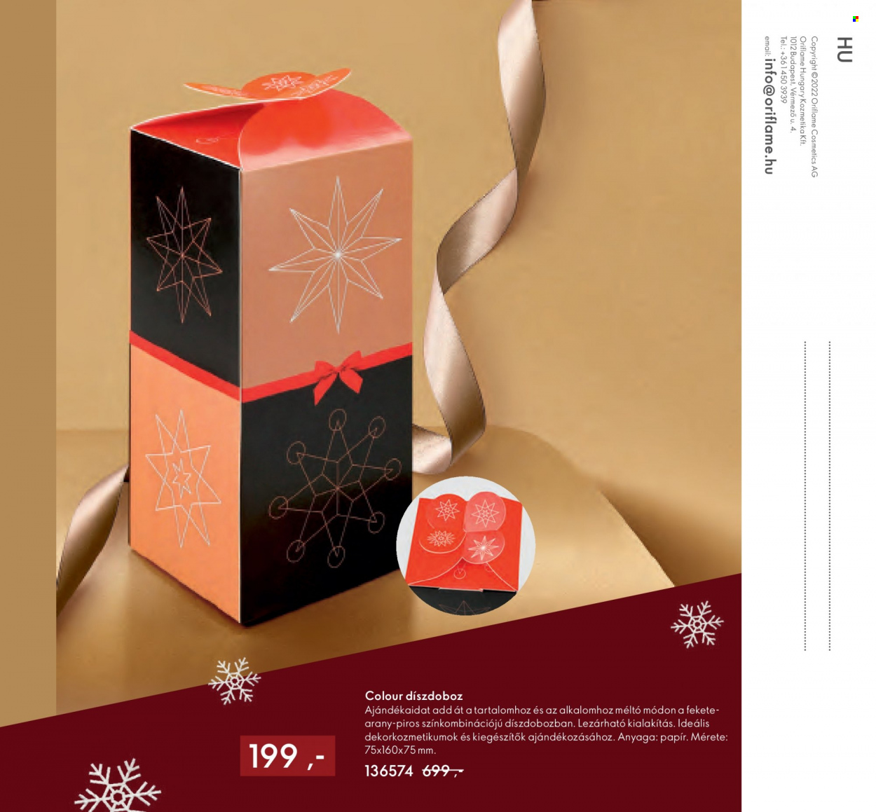 Oriflame akciós újságok - 2022.11.19 - 2022.12.09. Oldal 16