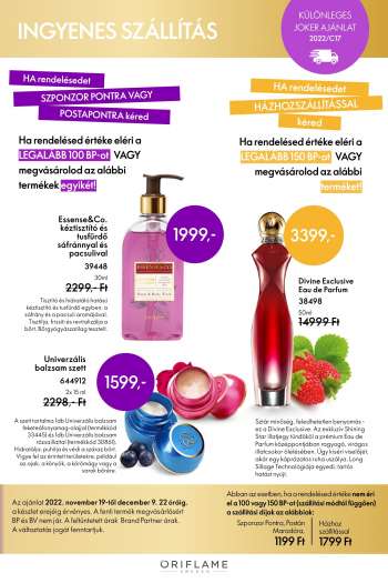 Újság Oriflame - 2022.11.19 - 2022.12.09.