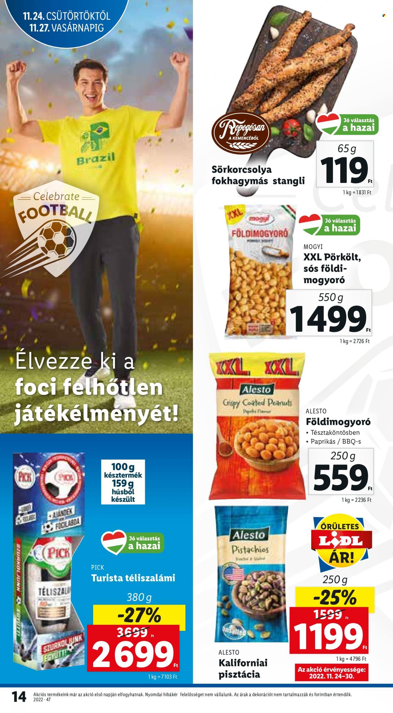 Lidl akciós újságok - 2022.11.24 - 2022.11.30. Oldal 14