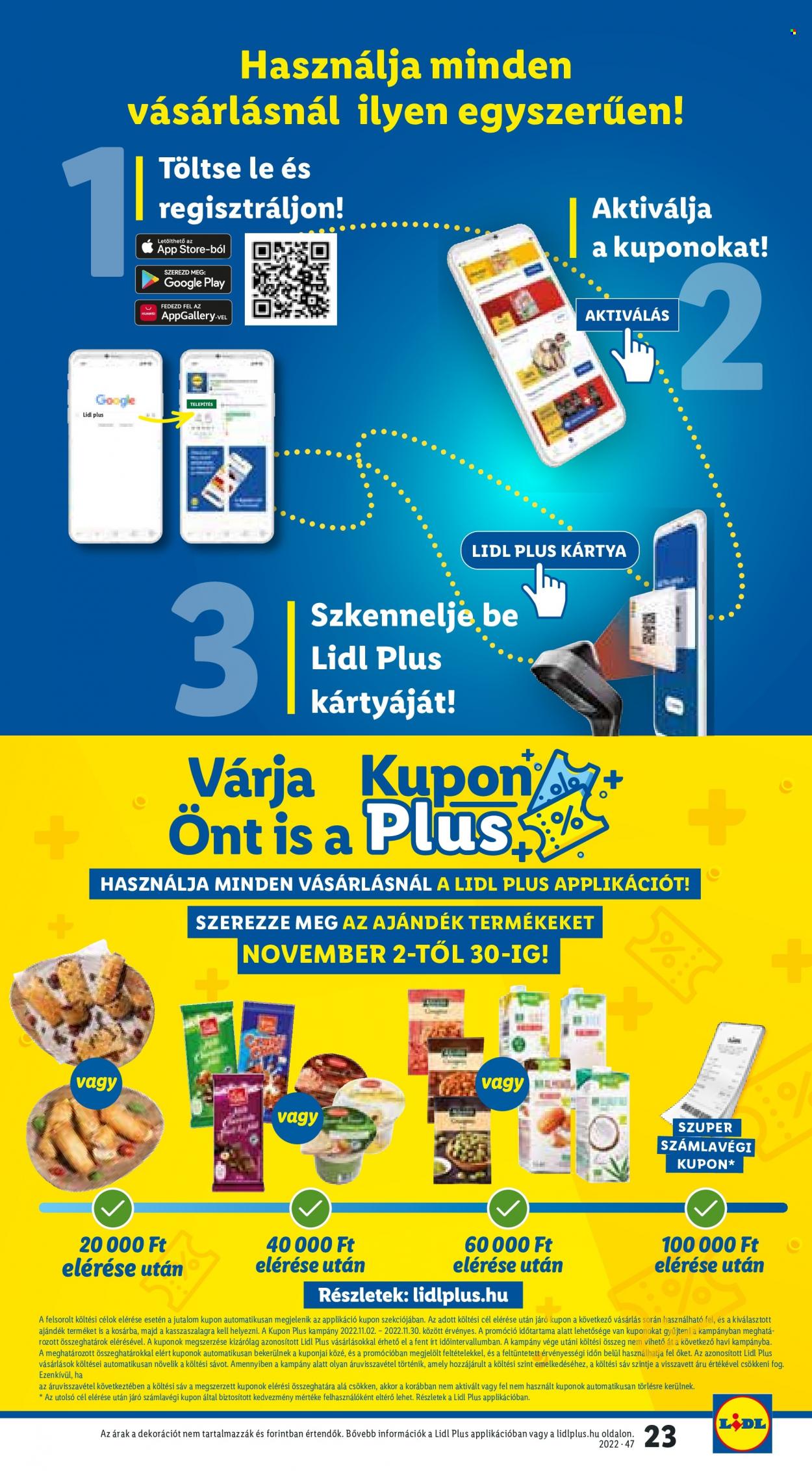 Lidl akciós újságok - 2022.11.24 - 2022.11.30. Oldal 23