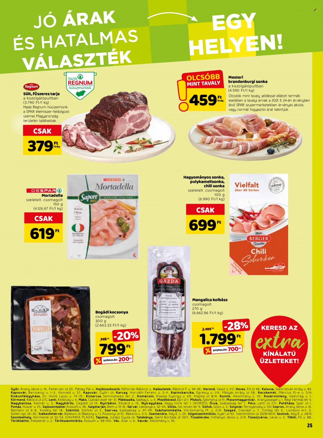 SPAR akciós újságok - 2022.11.24 - 2022.11.30. Oldal 2