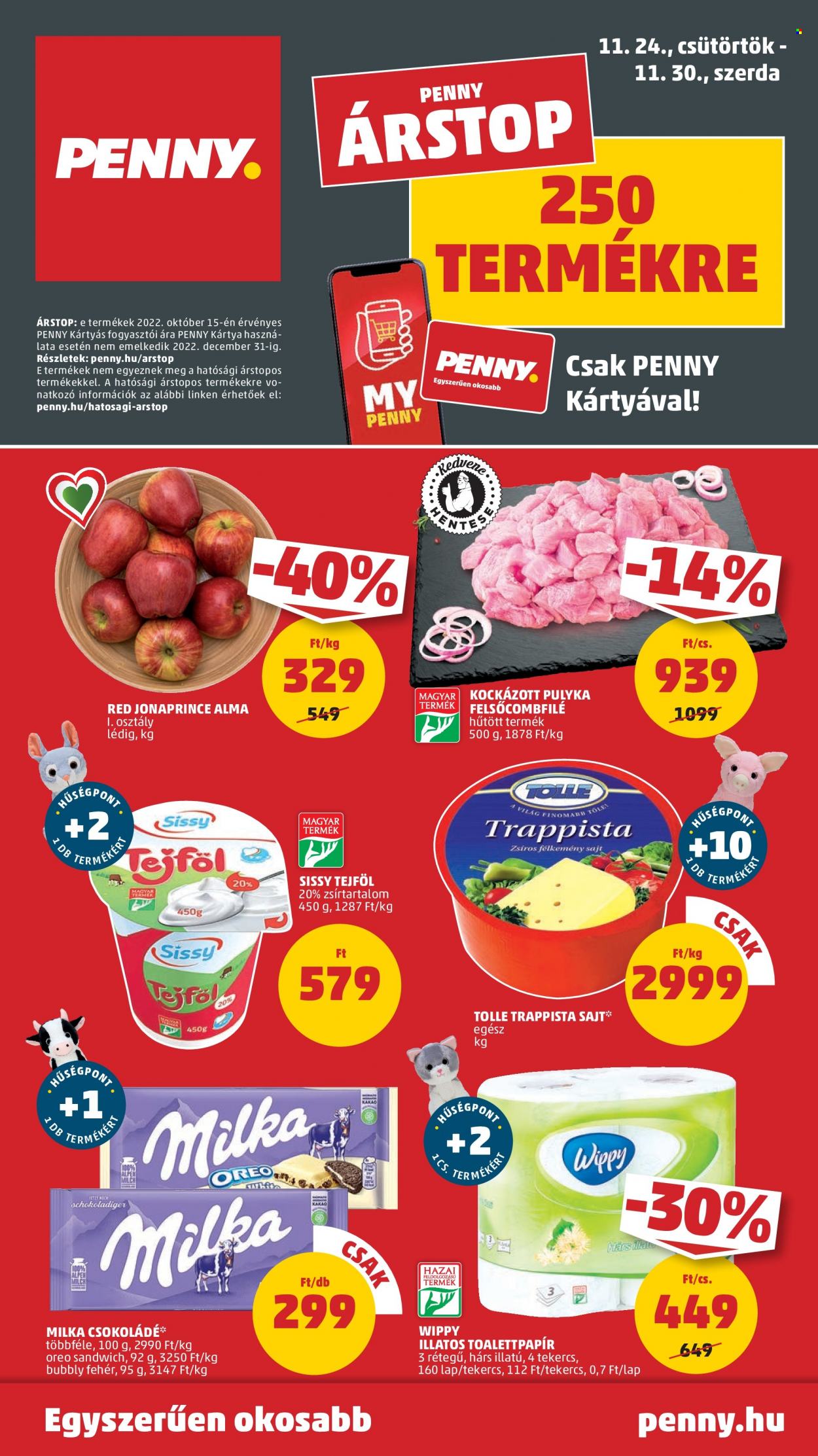Penny Market akciós újságok - 2022.11.24 - 2022.11.30. Oldal 1