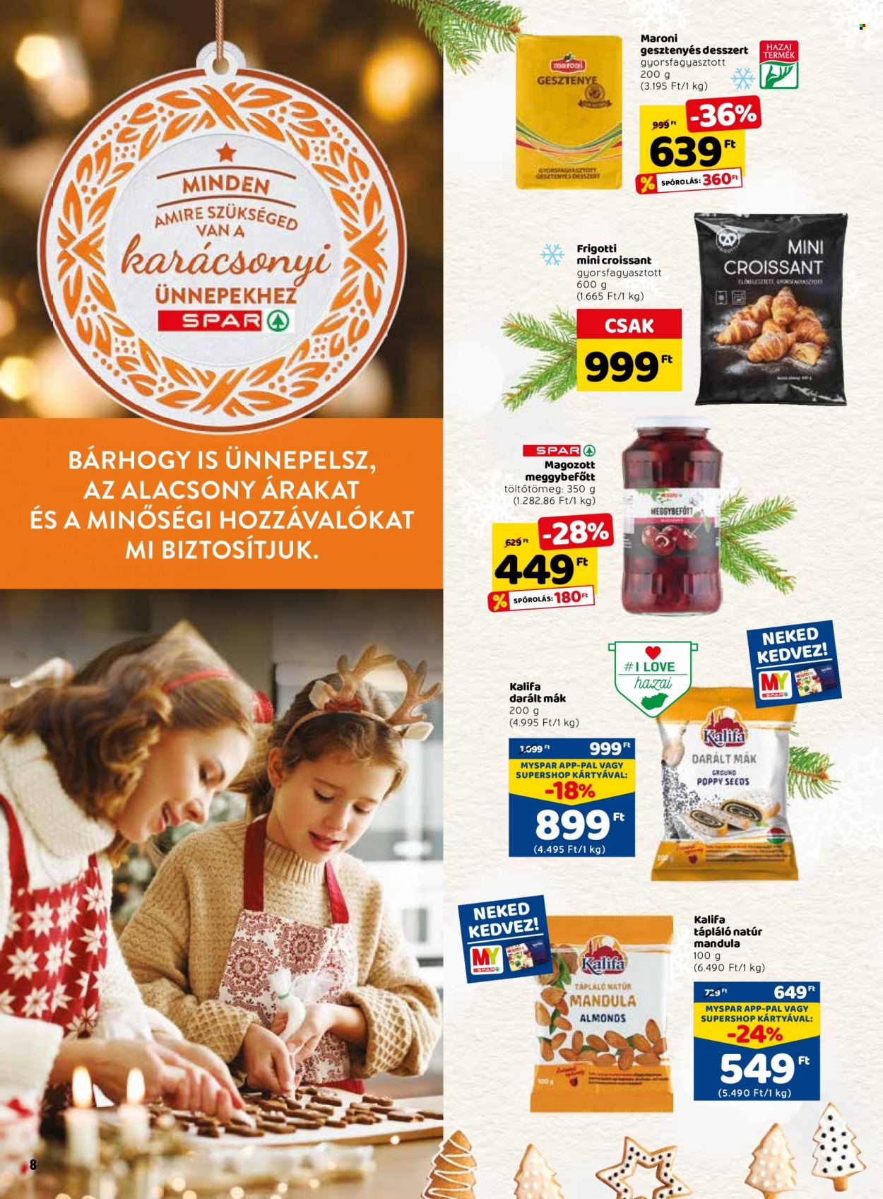 SPAR akciós újságok - 2022.11.24 - 2022.11.30. Oldal 12