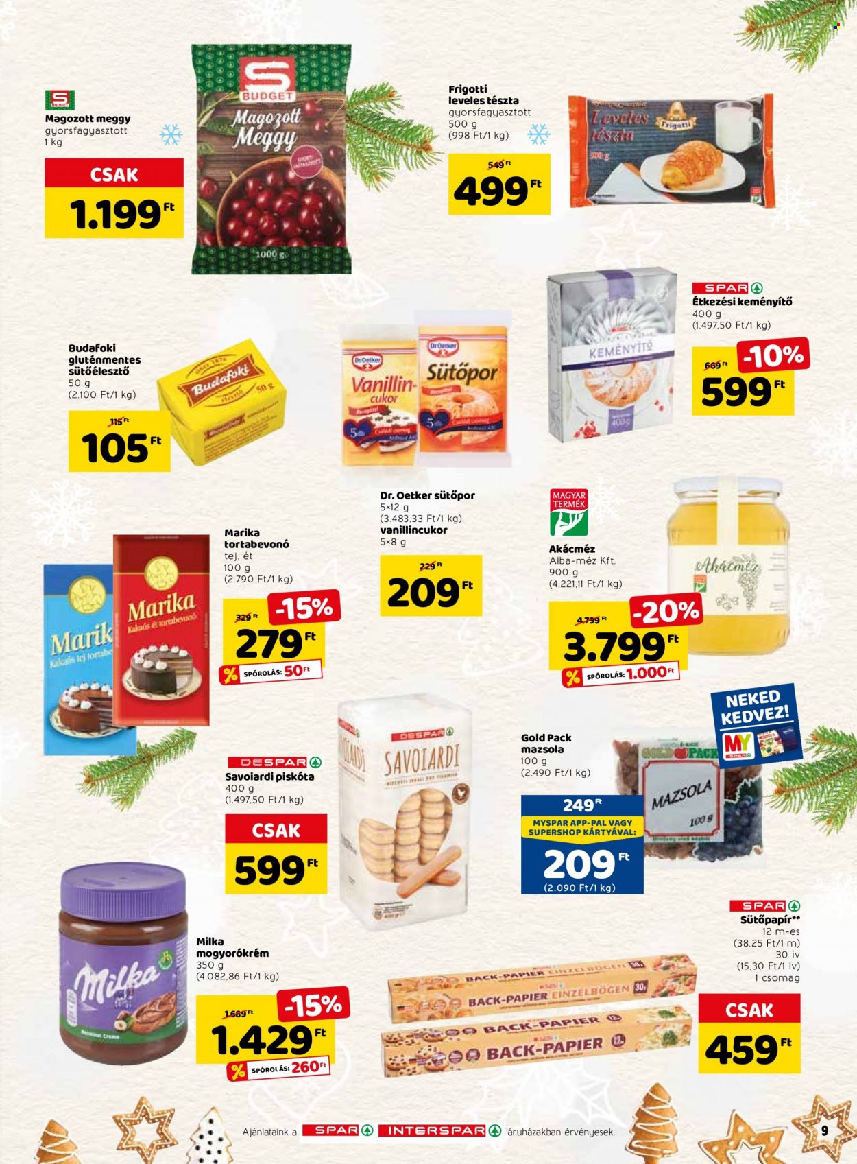 SPAR akciós újságok - 2022.11.24 - 2022.11.30. Oldal 13