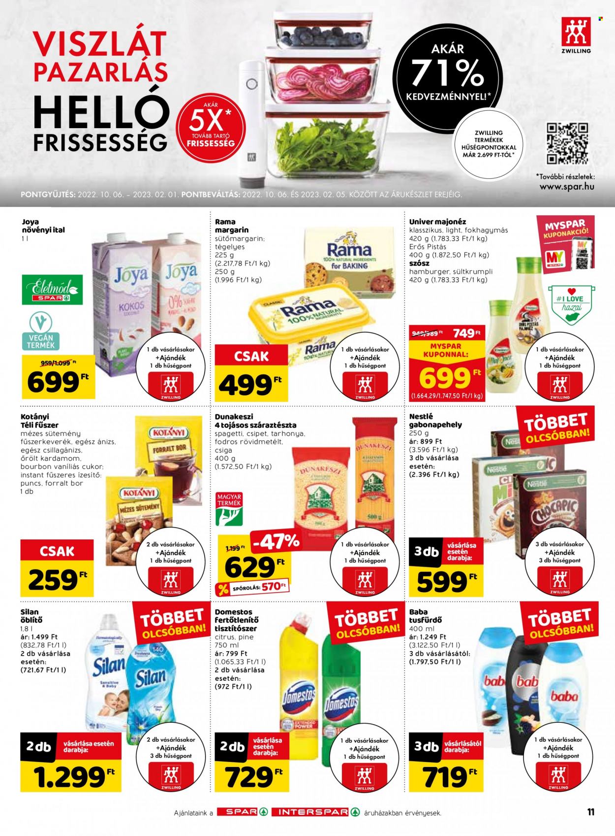 SPAR akciós újságok - 2022.11.24 - 2022.11.30. Oldal 15