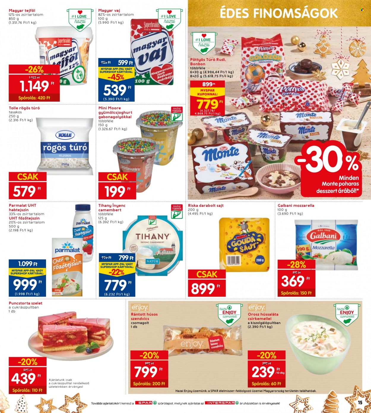 INTERSPAR akciós újságok - 2022.11.24 - 2022.11.30. Oldal 21