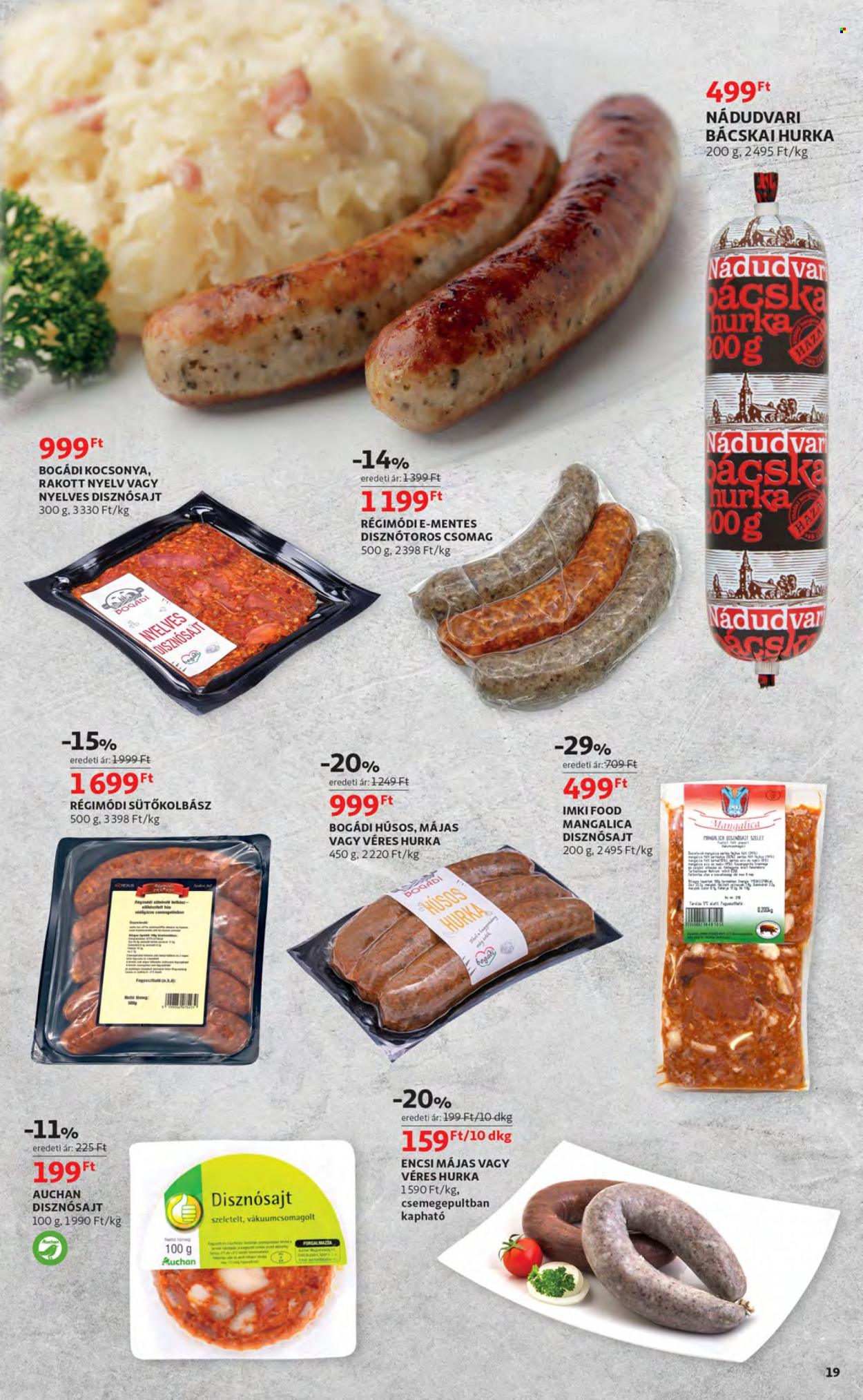 Auchan akciós újságok - 2022.11.24 - 2022.11.30. Oldal 19