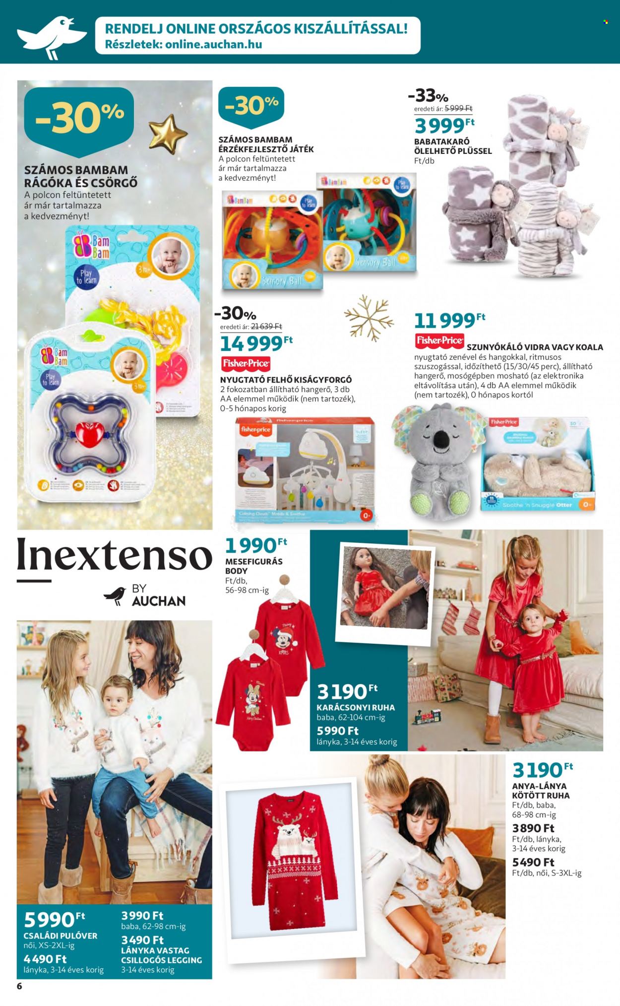 Auchan akciós újságok - 2022.11.24 - 2022.12.24. Oldal 6