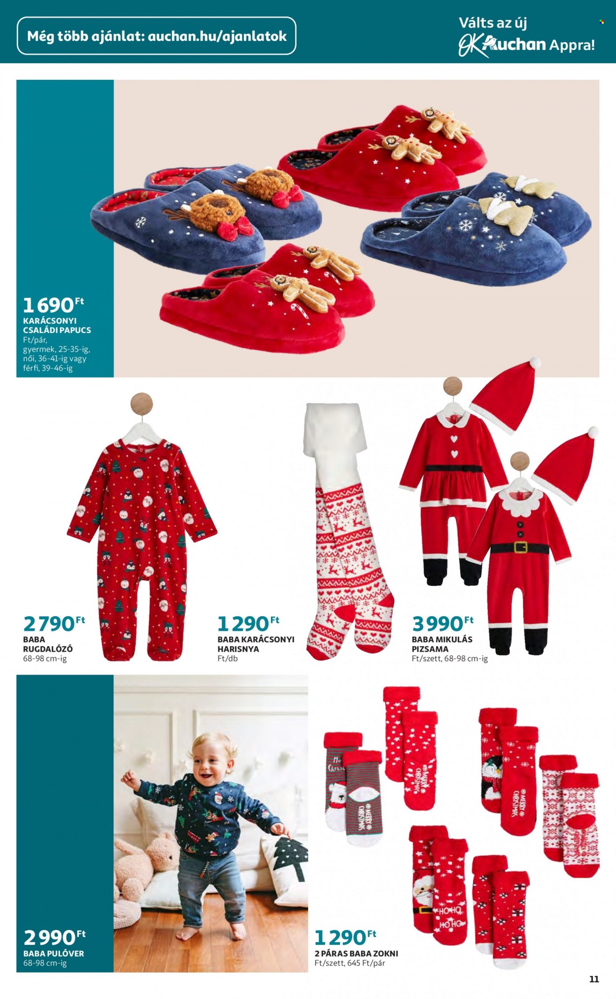 Auchan akciós újságok - 2022.11.24 - 2022.12.24. Oldal 11