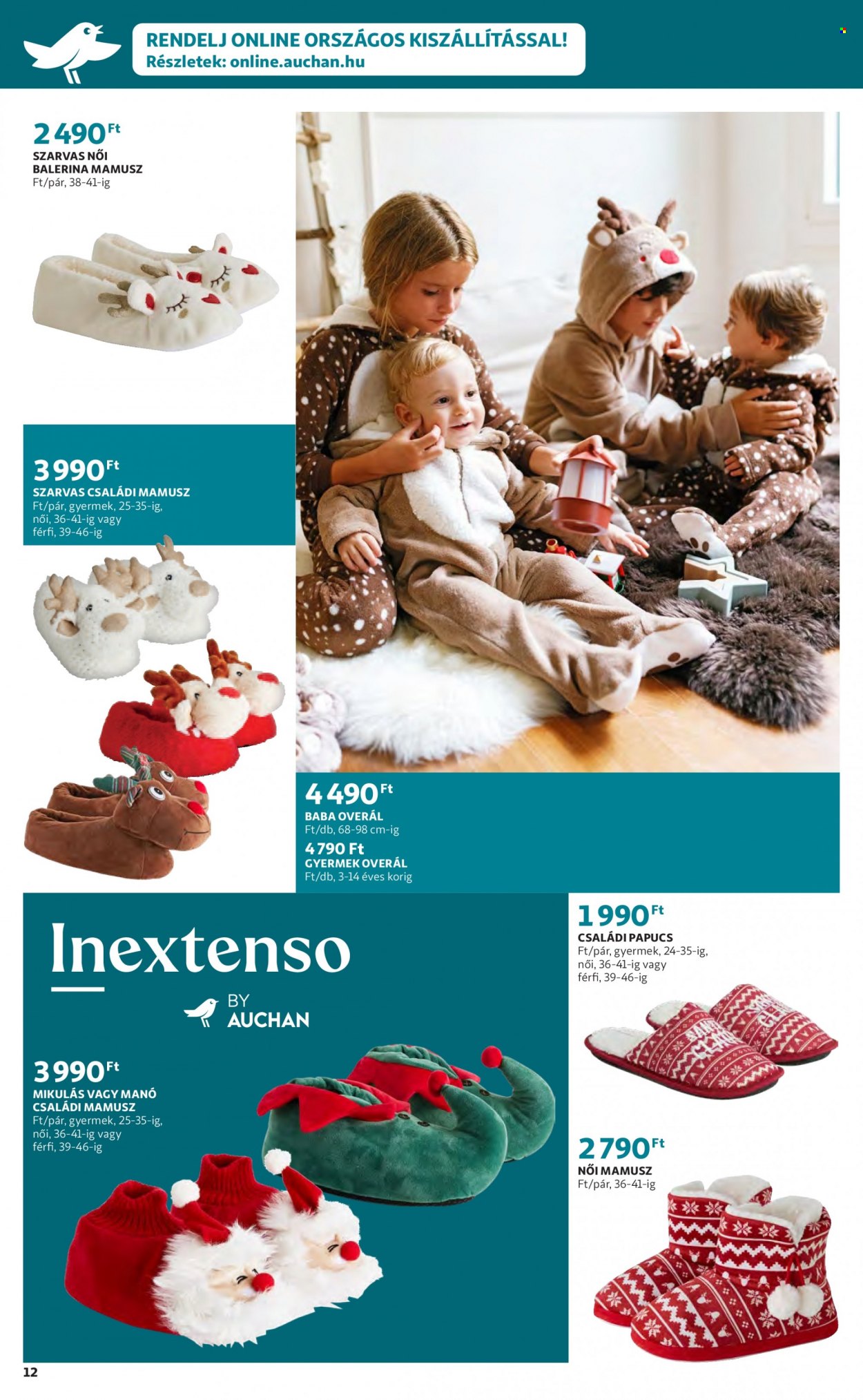 Auchan akciós újságok - 2022.11.24 - 2022.12.24. Oldal 12