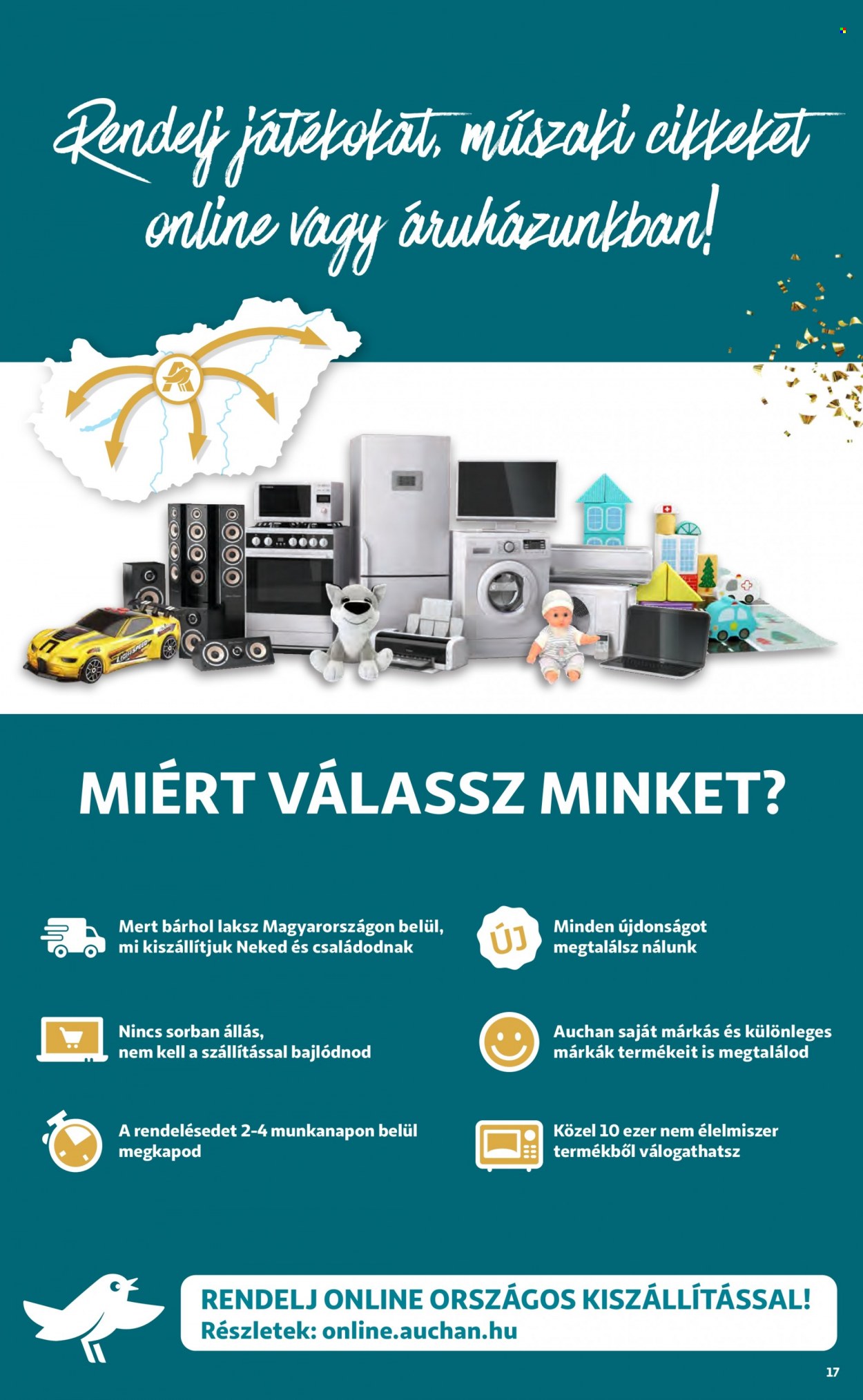 Auchan akciós újságok - 2022.11.24 - 2022.12.24. Oldal 17
