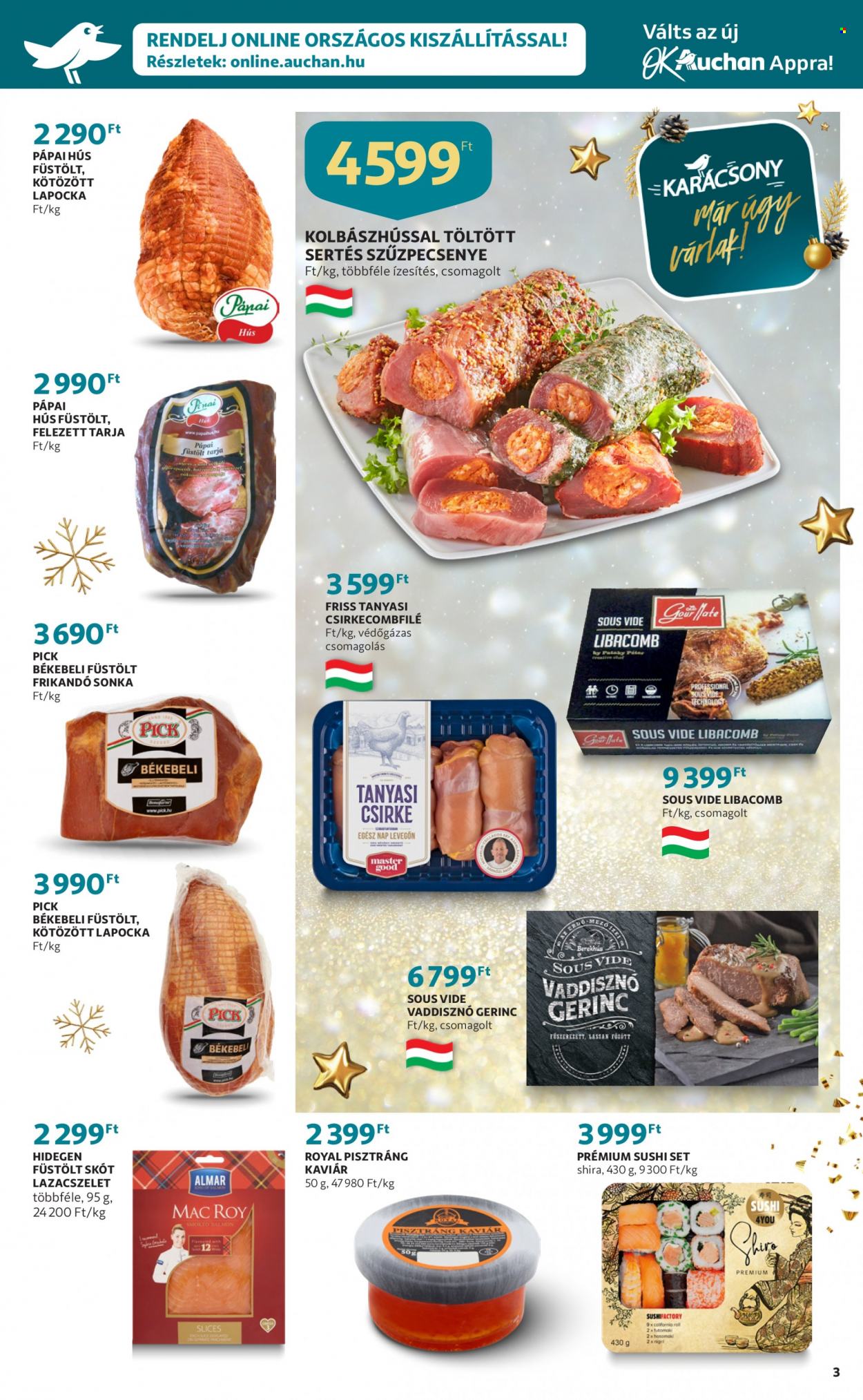 Auchan akciós újságok - 2022.11.24 - 2022.12.24. Oldal 3