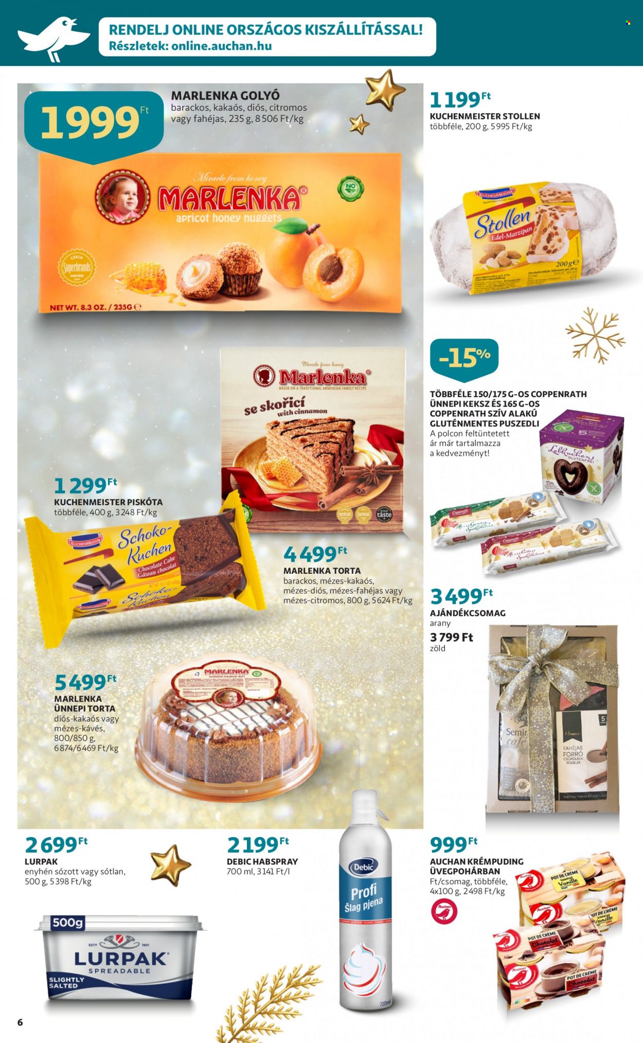 Auchan akciós újságok - 2022.11.24 - 2022.12.24. Oldal 6