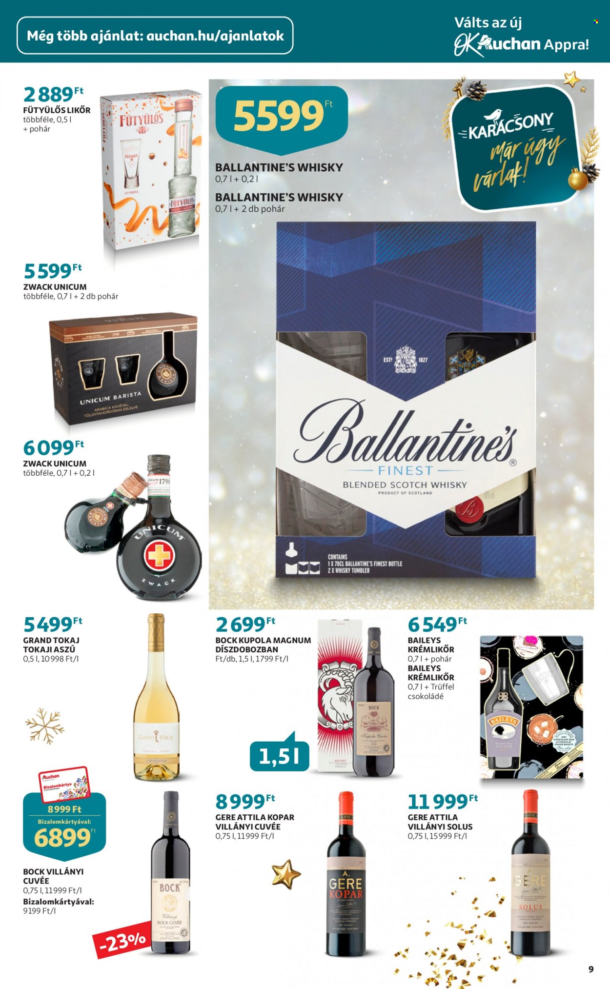 Auchan akciós újságok - 2022.11.24 - 2022.12.24. Oldal 9