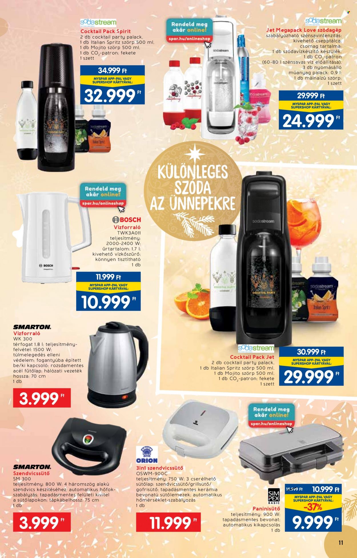 INTERSPAR akciós újságok - 2022.11.23 - 2022.12.24. Oldal 11