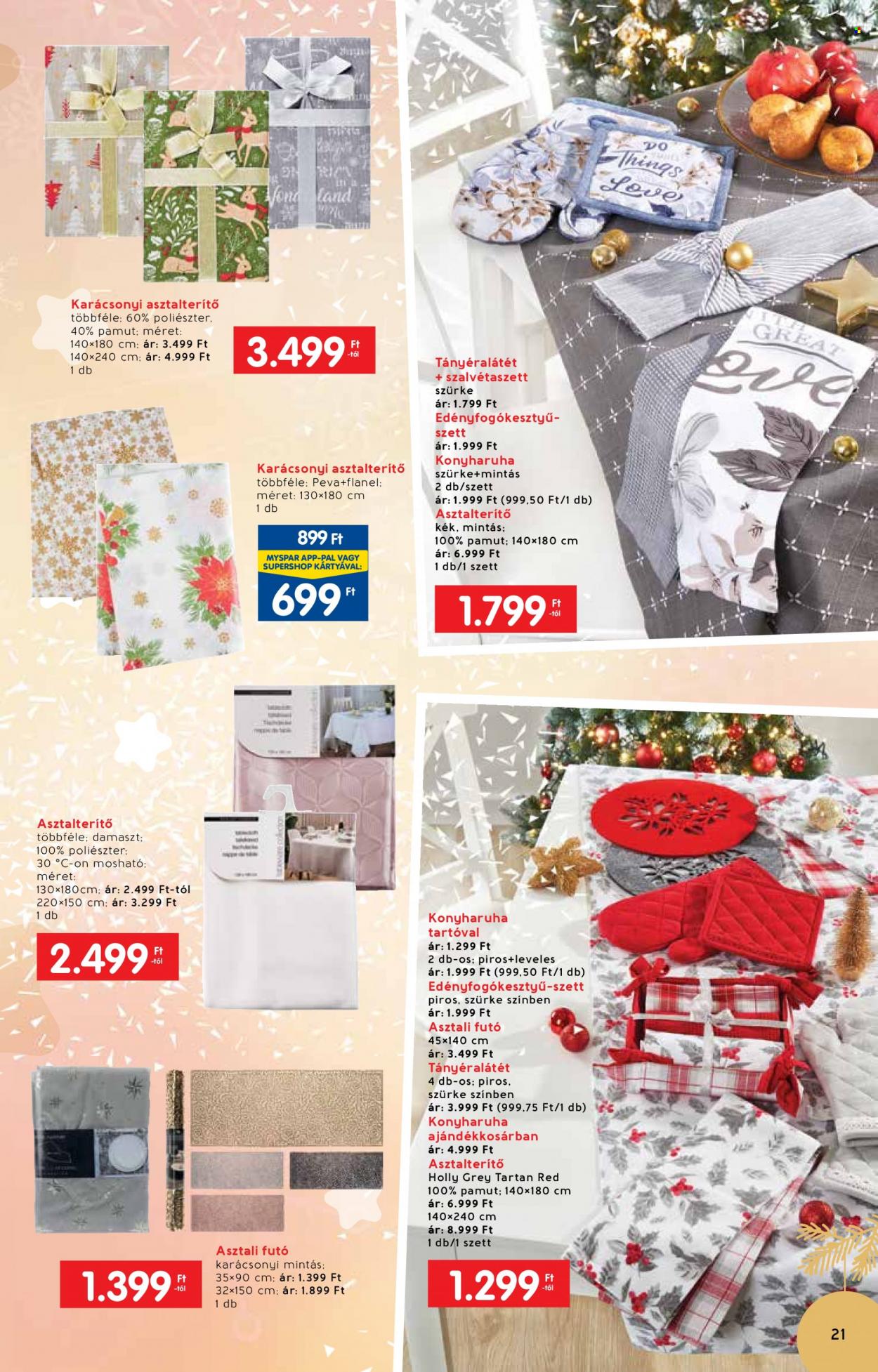 INTERSPAR akciós újságok - 2022.11.23 - 2022.12.24. Oldal 21