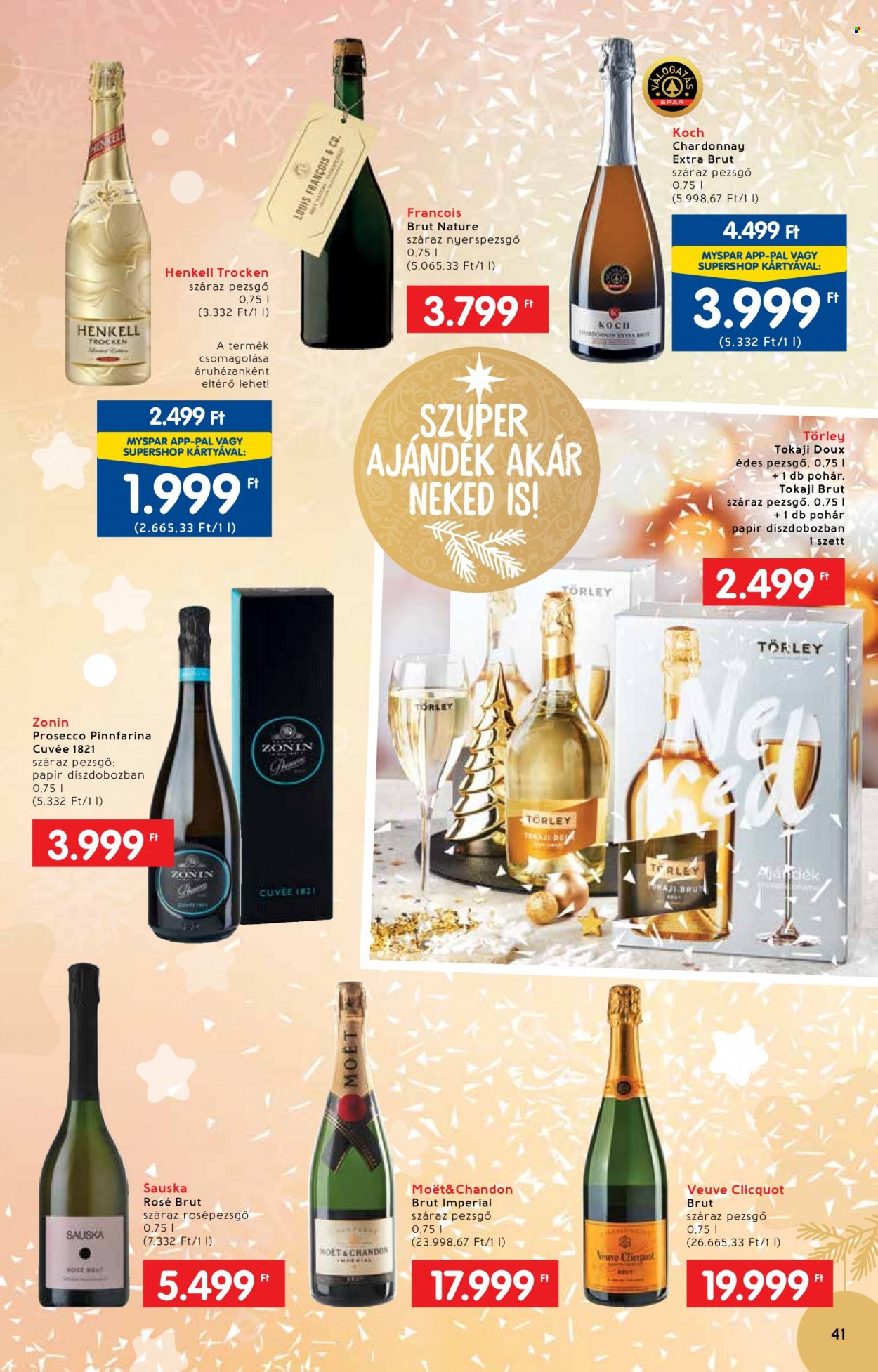INTERSPAR akciós újságok - 2022.11.23 - 2022.12.24. Oldal 41