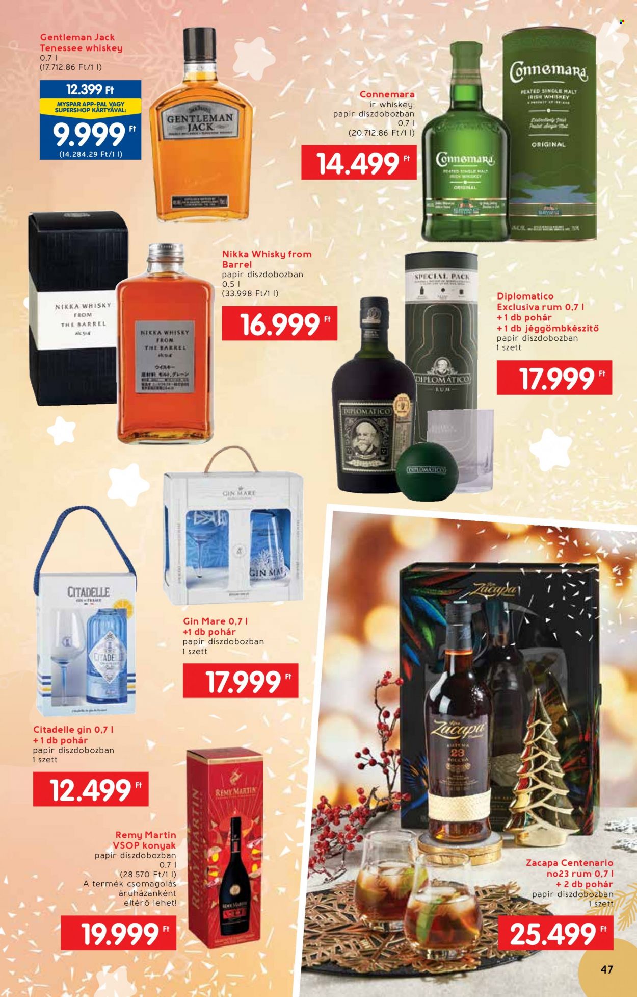 INTERSPAR akciós újságok - 2022.11.23 - 2022.12.24. Oldal 47