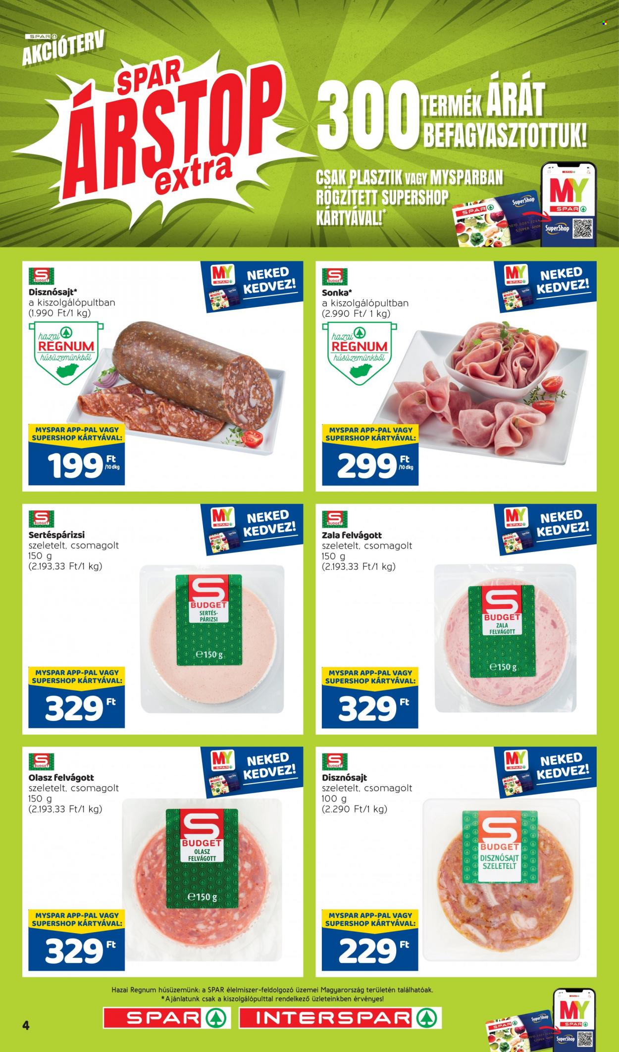 SPAR akciós újságok - 2022.11.24 - 2023.01.31. Oldal 4