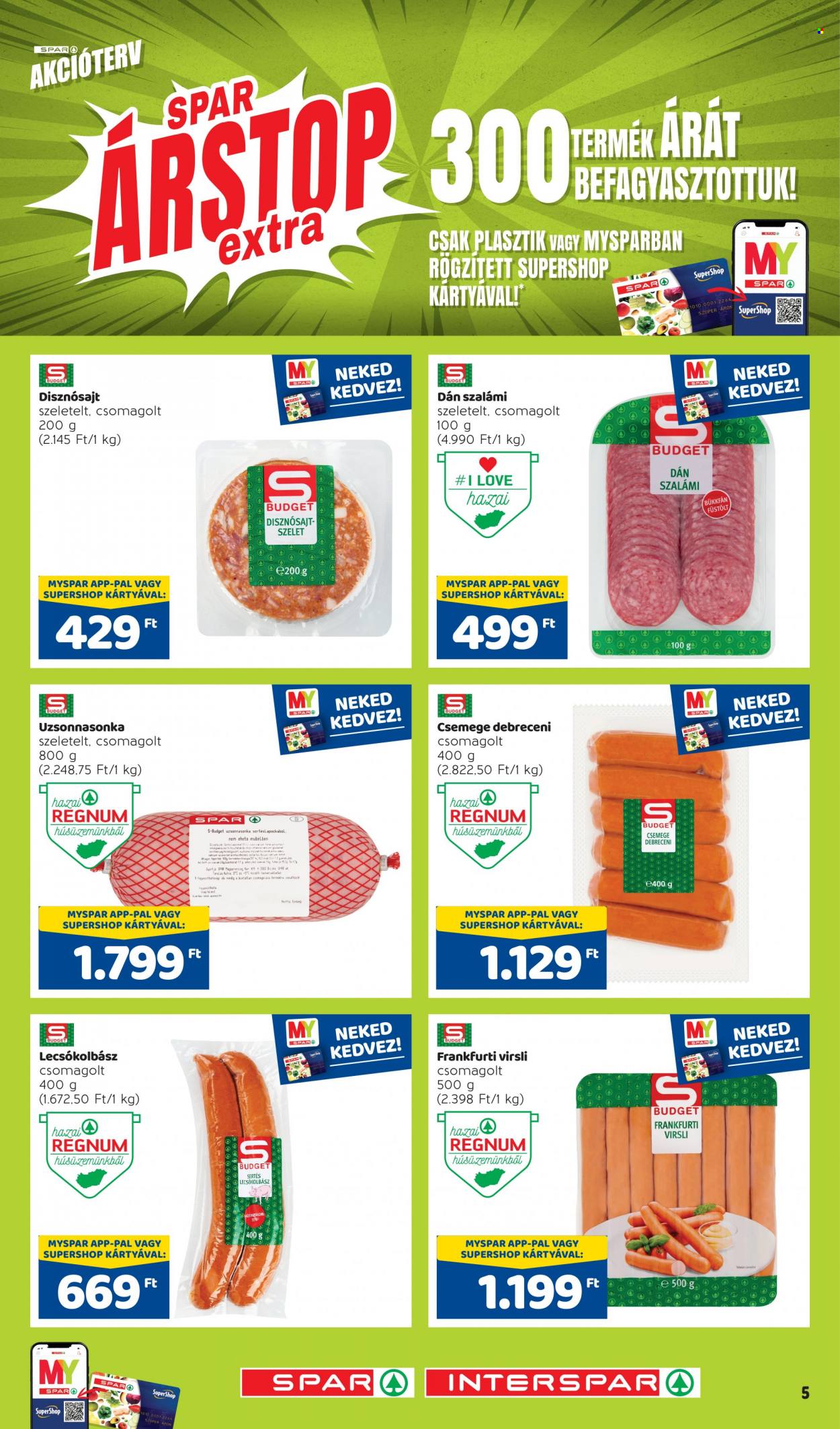 SPAR akciós újságok - 2022.11.24 - 2023.01.31. Oldal 5