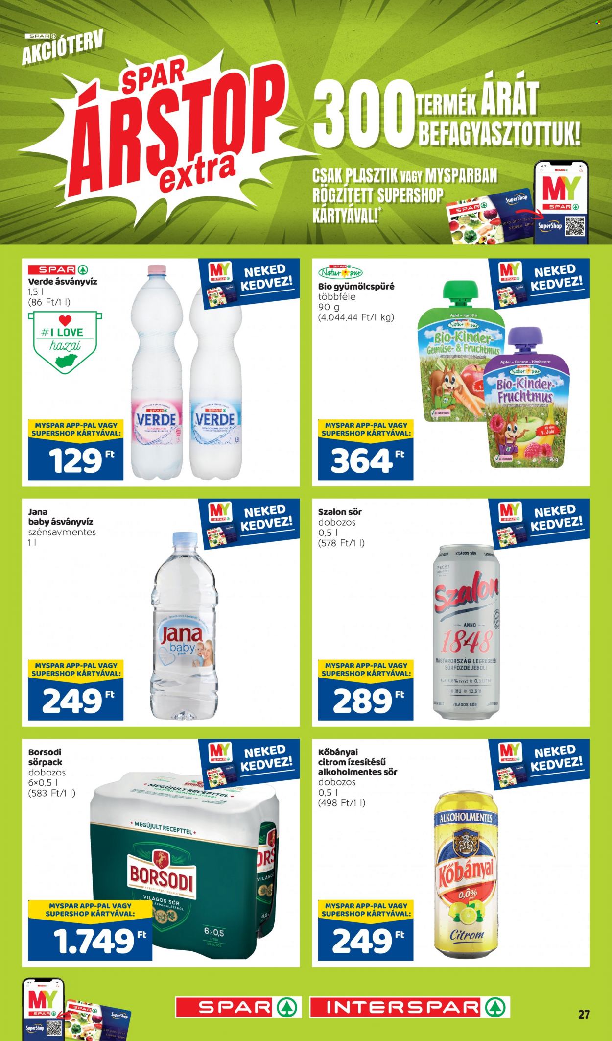 SPAR akciós újságok - 2022.11.24 - 2023.01.31. Oldal 27