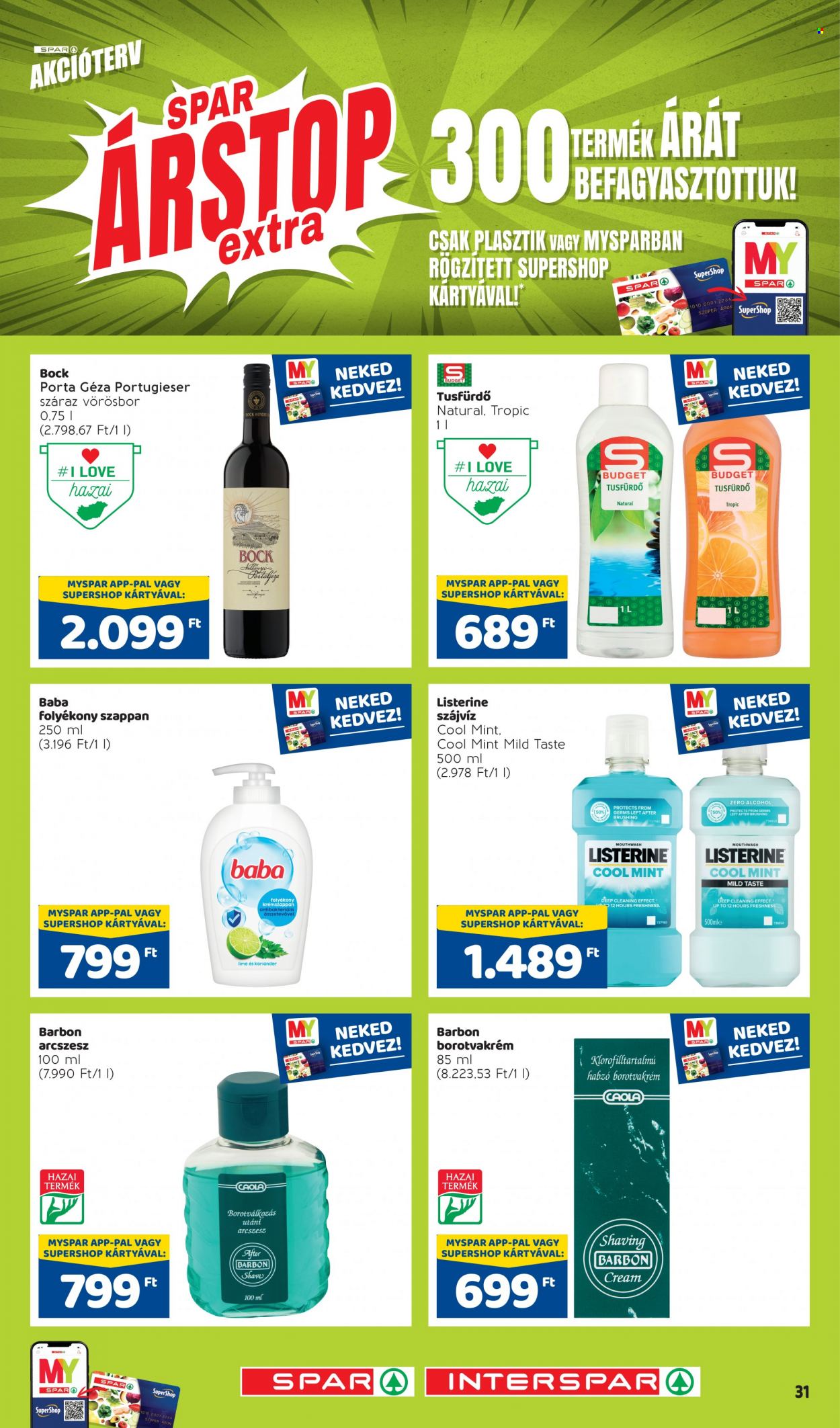 SPAR akciós újságok - 2022.11.24 - 2023.01.31. Oldal 31