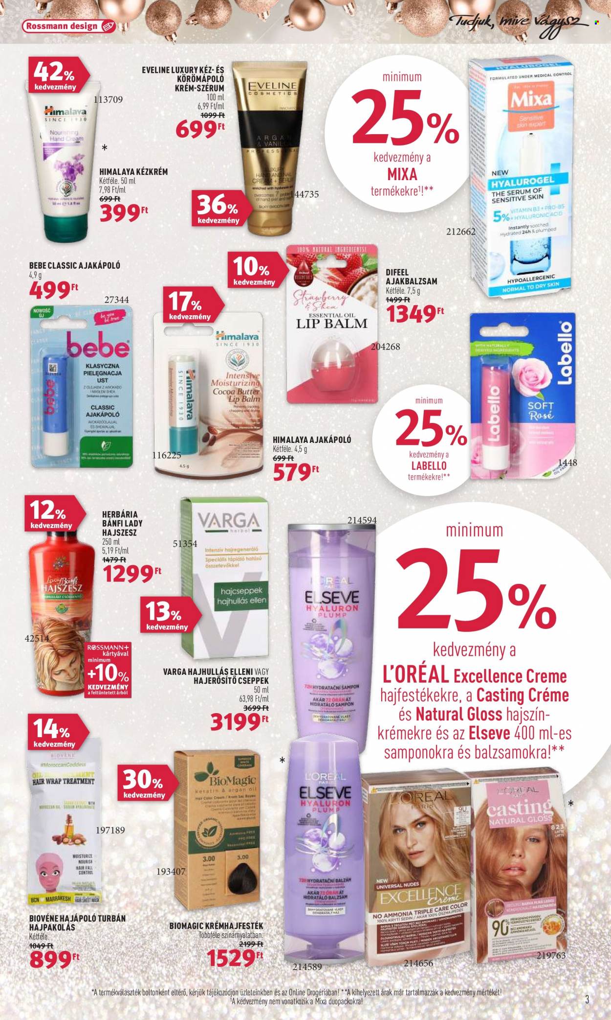 Rossmann akciós újságok - 2022.11.28 - 2022.12.02. Oldal 3