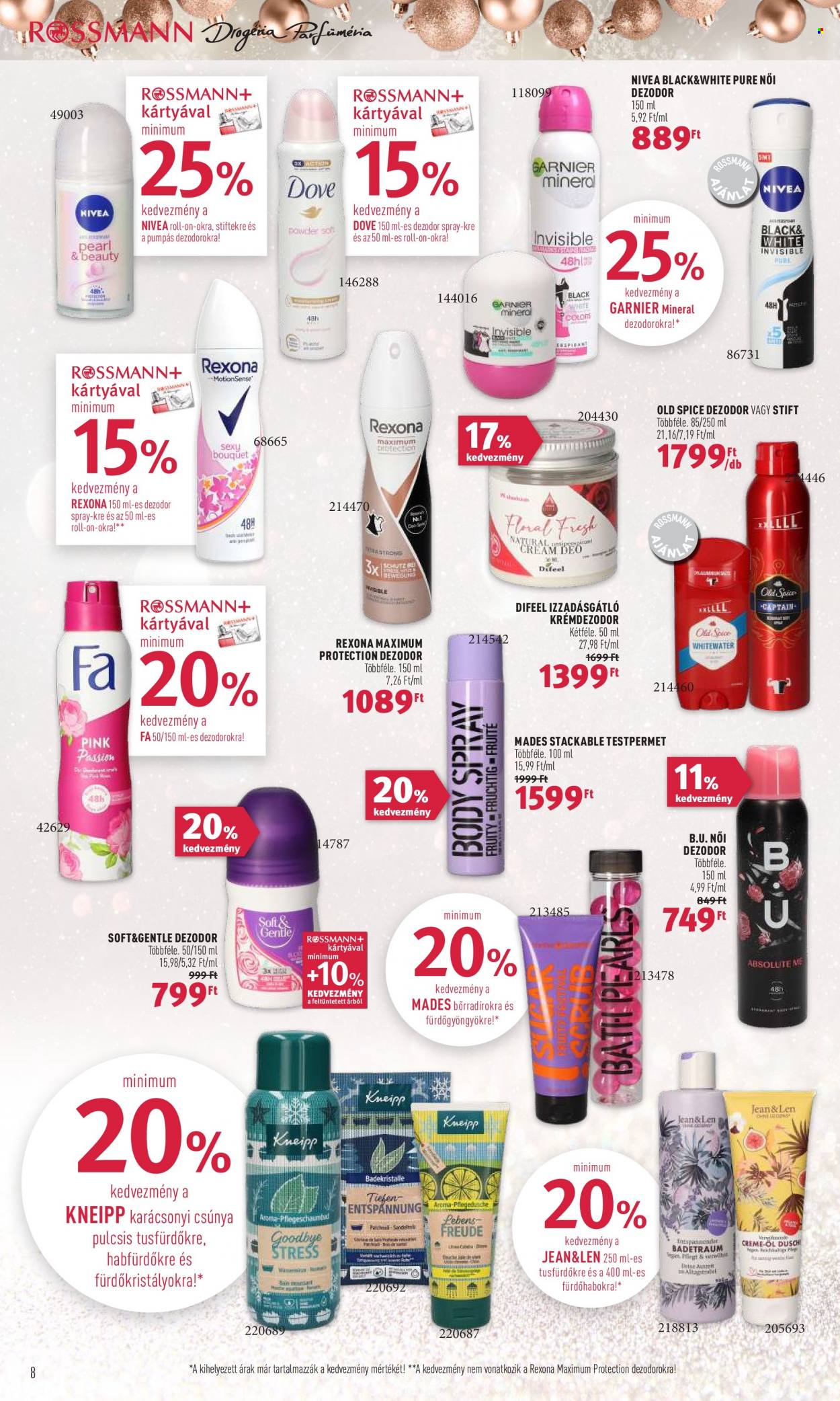 Rossmann akciós újságok - 2022.11.28 - 2022.12.02. Oldal 8