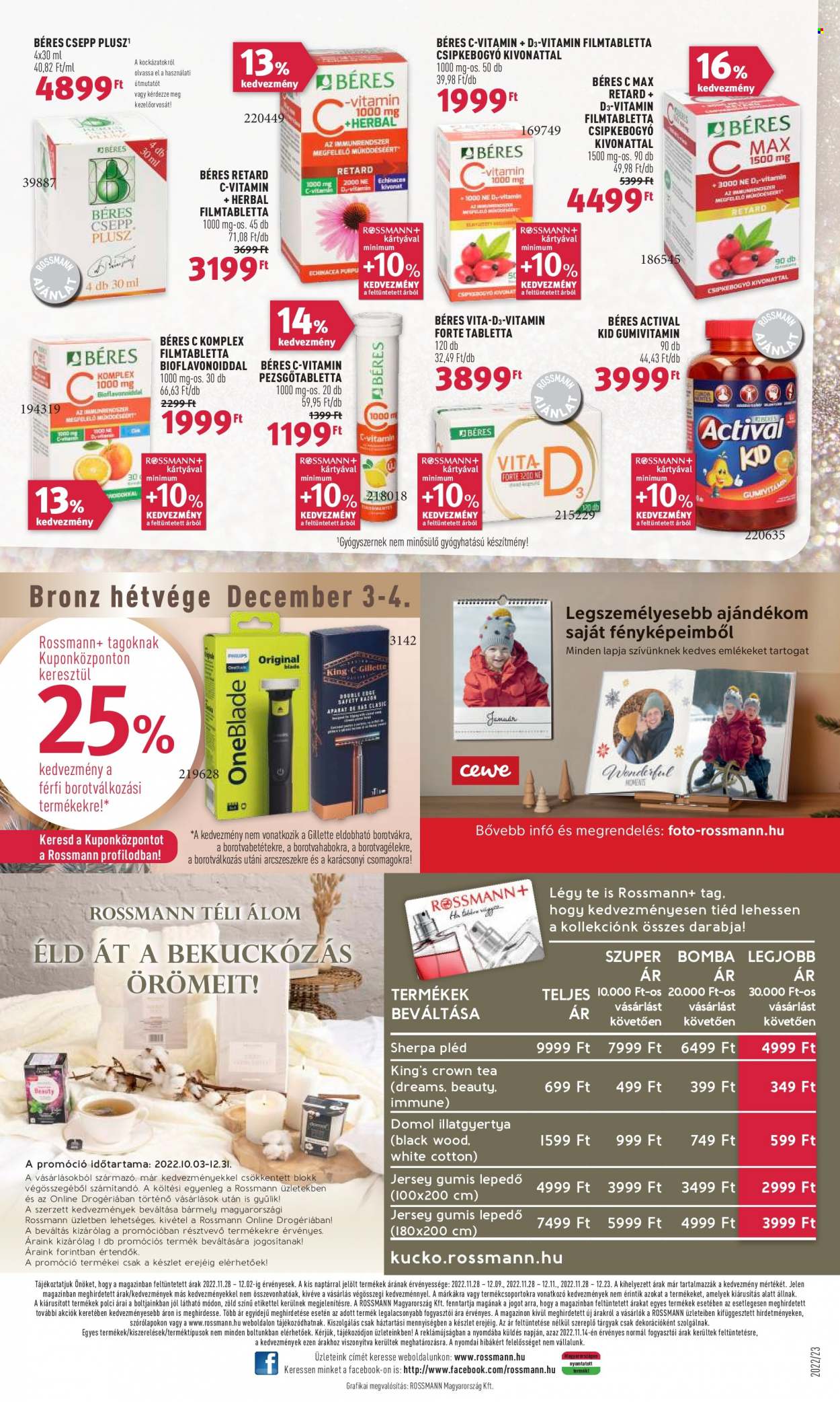 Rossmann akciós újságok - 2022.11.28 - 2022.12.02. Oldal 16